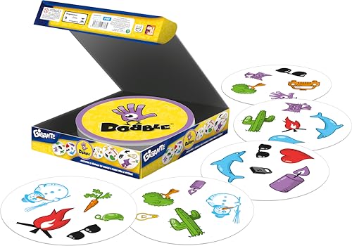 Detalle de Asmodee Dobble Giant : le jeu d’observation en grand format