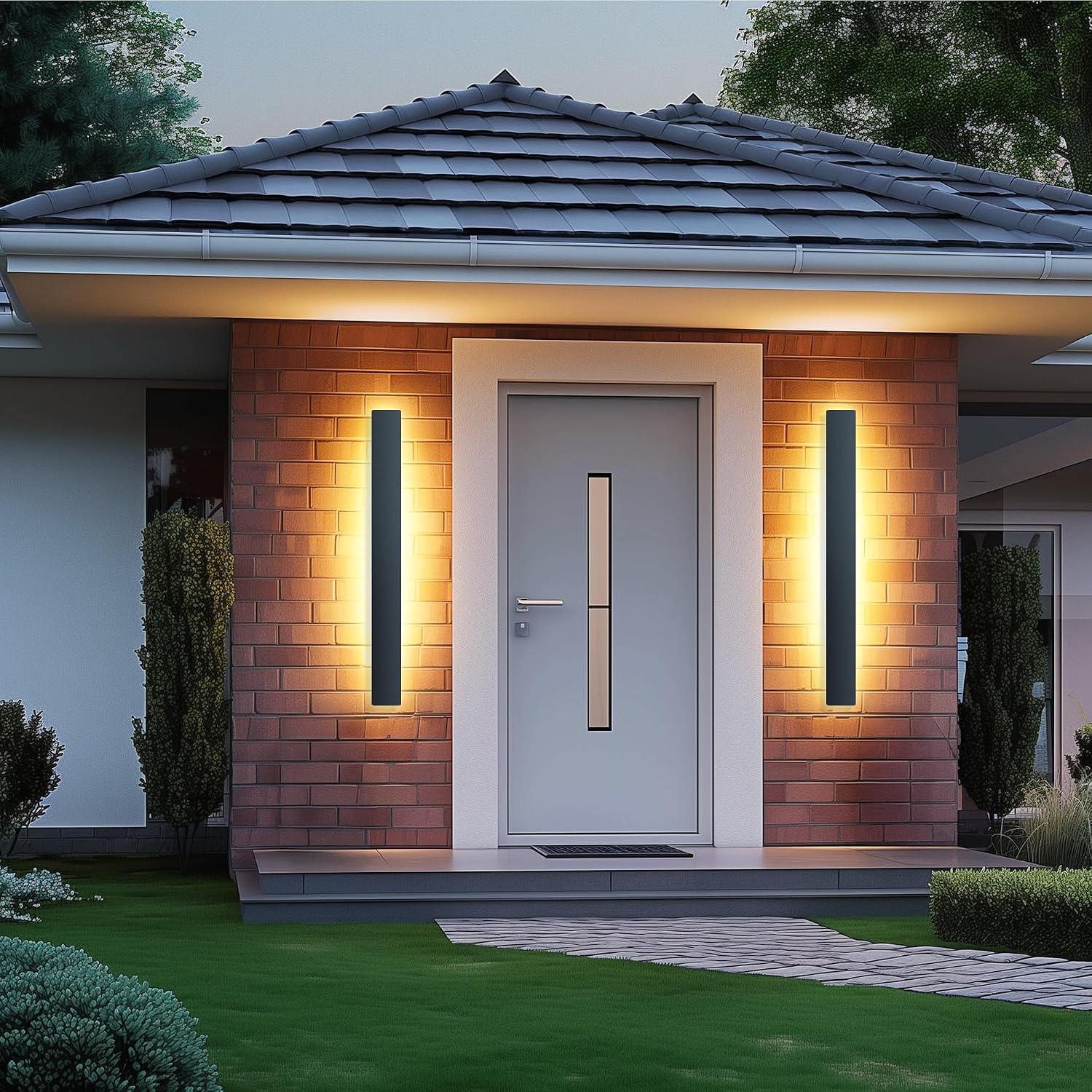 Thumbnail 3 de Applique LED murale 20 W IP65, 100 cm