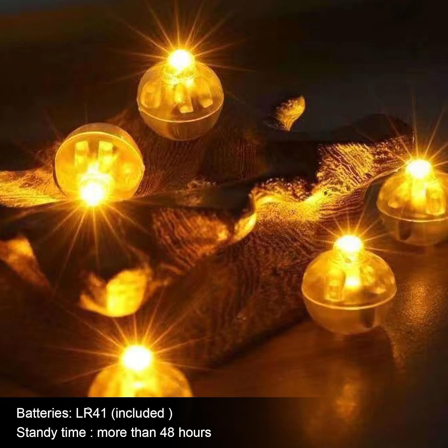 Thumbnail 4 de LED Ballons Lichter 60 Stück Mini Warmweiß 🎉