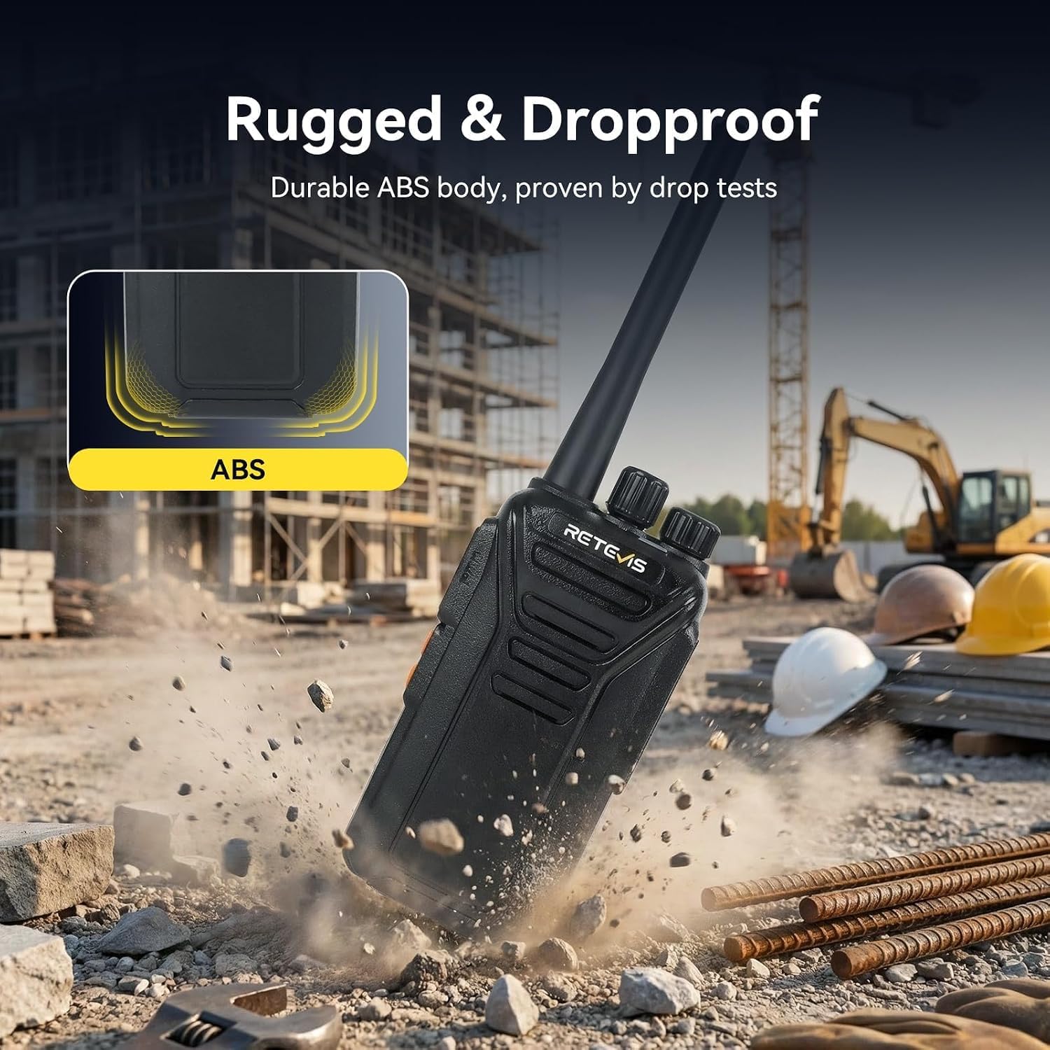 Detalle 2 de Retevis walkie-talkies RT27