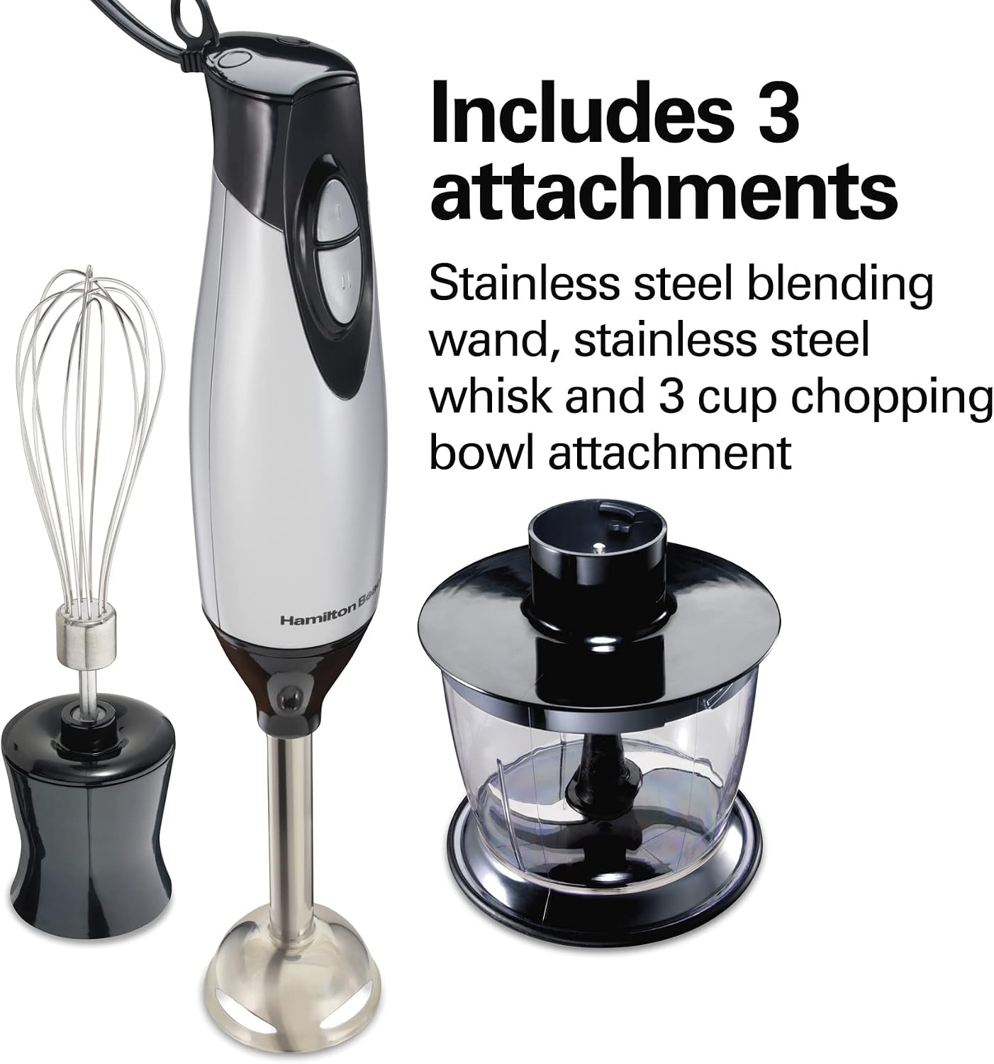 Detalle 2 de Hamilton Beach Immersion Blender 225 Watts