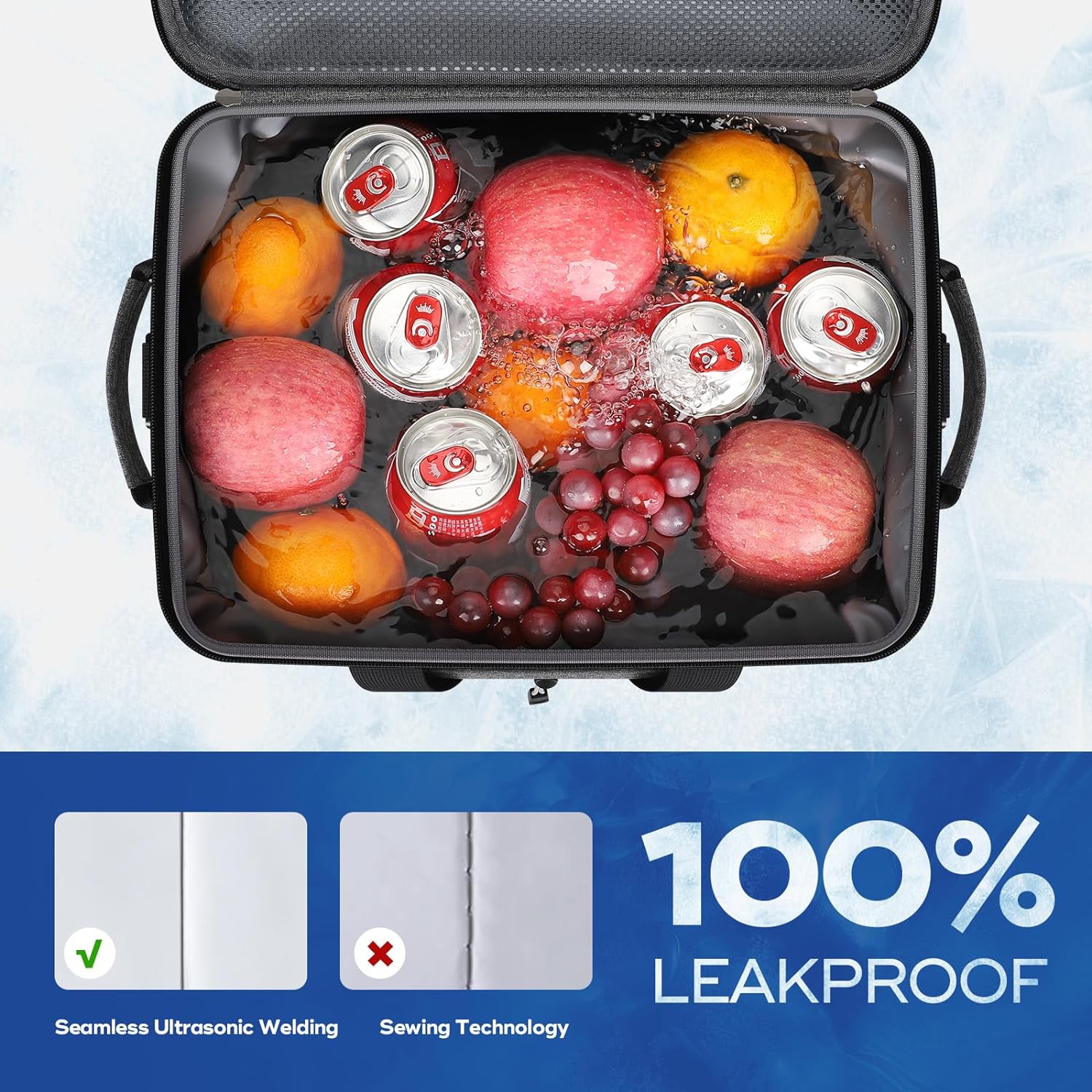 Detalle de Maelstrom 30/40 Can Soft Cooler Bag, 22-Liter Collapsible Insulated Cooler