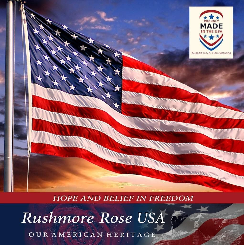 Thumbnail 6 de Rushmore Rose USA Premium US Flag 3x5