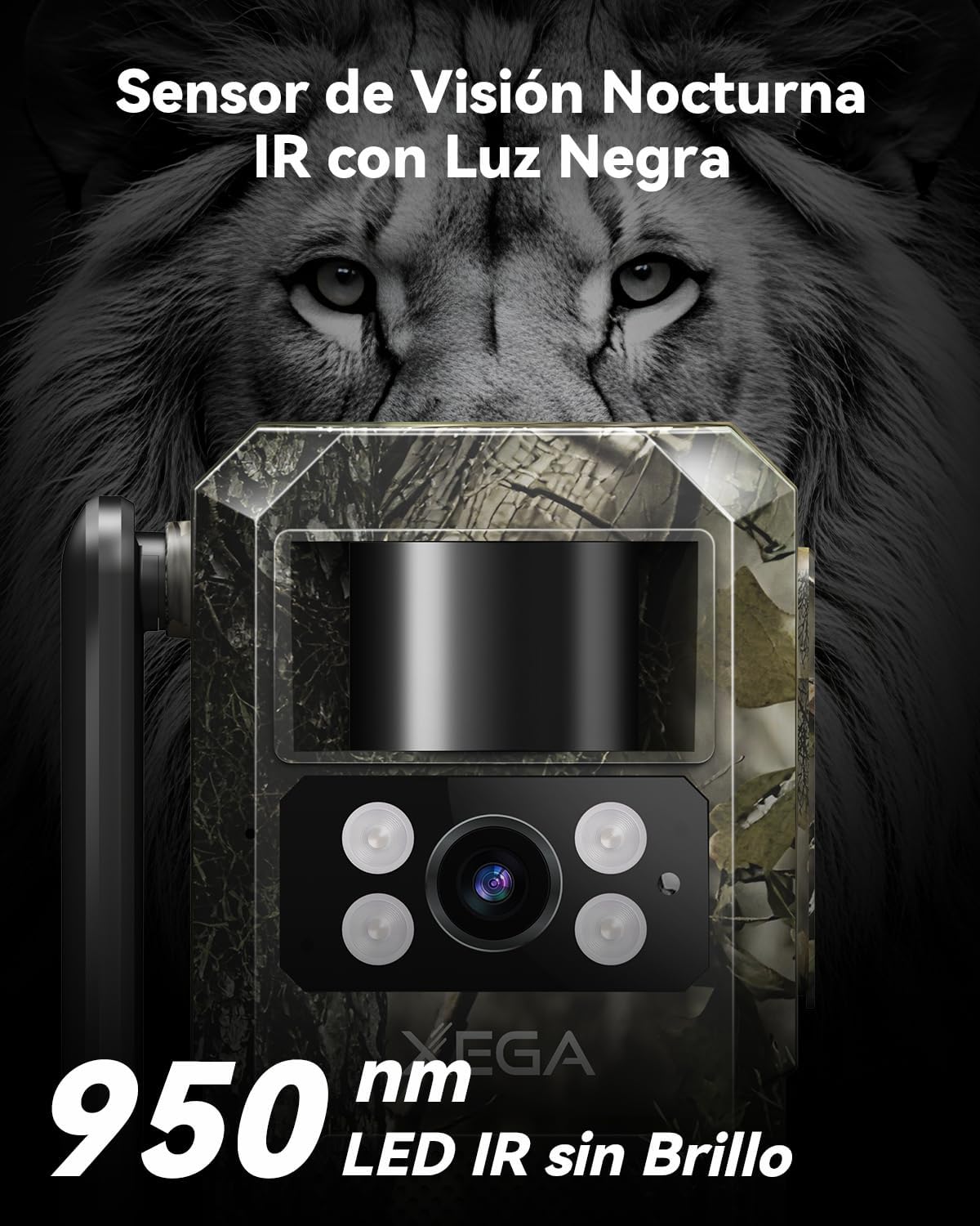 Thumbnail 5 de Xega 4G LTE Cámara de Caza Solar 7800 mAh