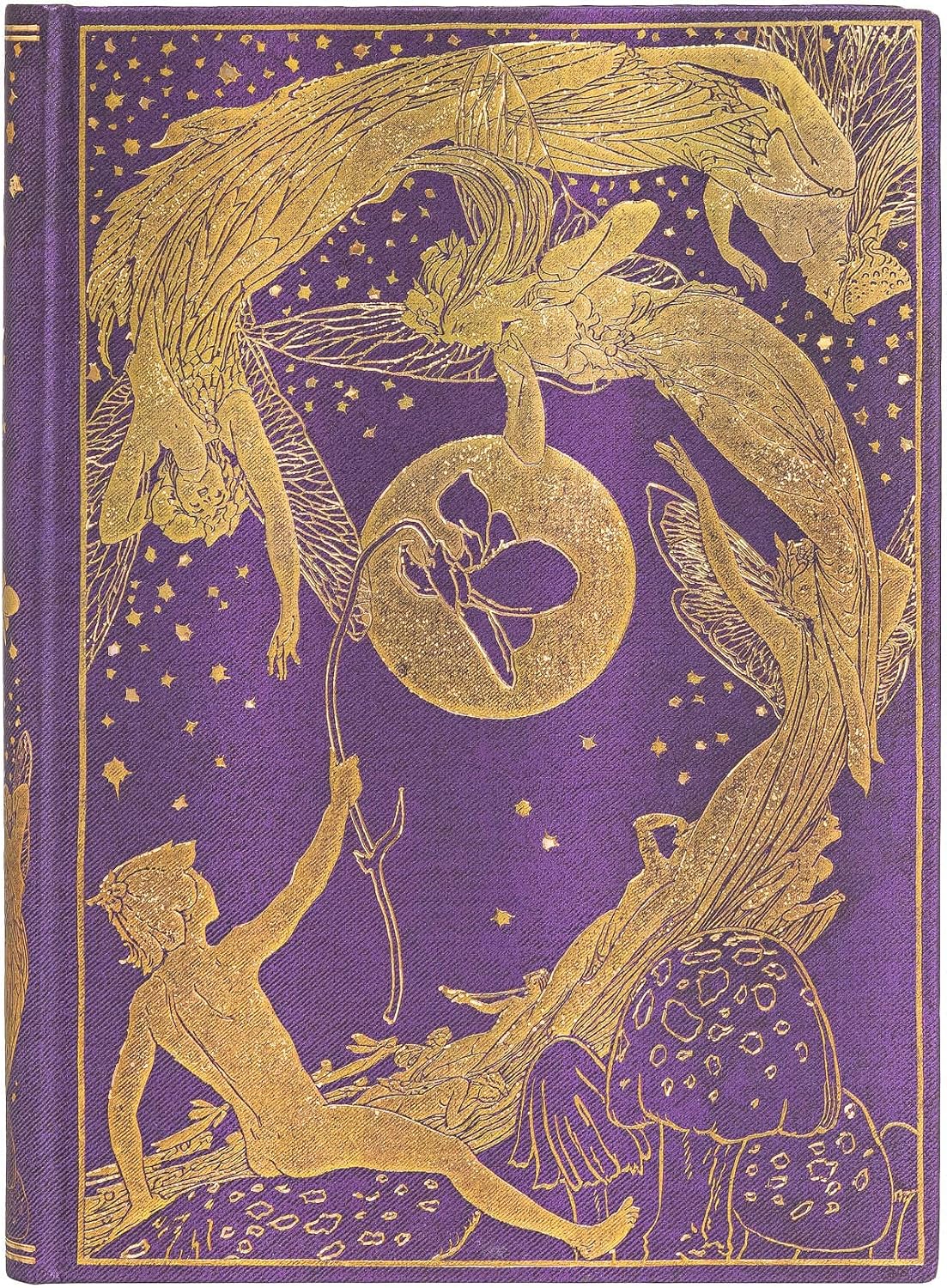 Thumbnail 1 de Paperblanks PB6512-8 dagboek Fairy Violet, midi, gelinieerd, 144 pagina’s