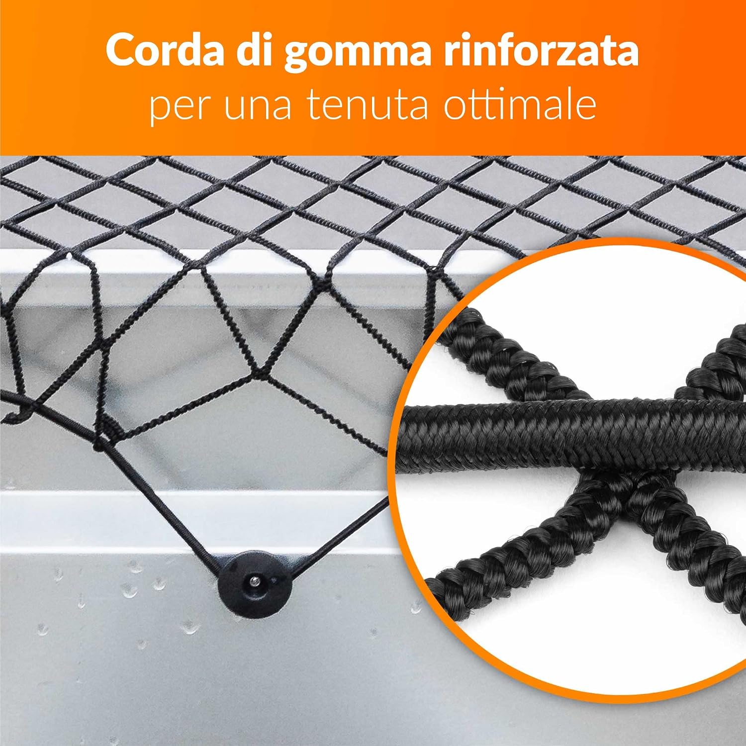Detalle 2 de Upgrade4cars Rete per Rimorchio 1-2 x 2-3 m