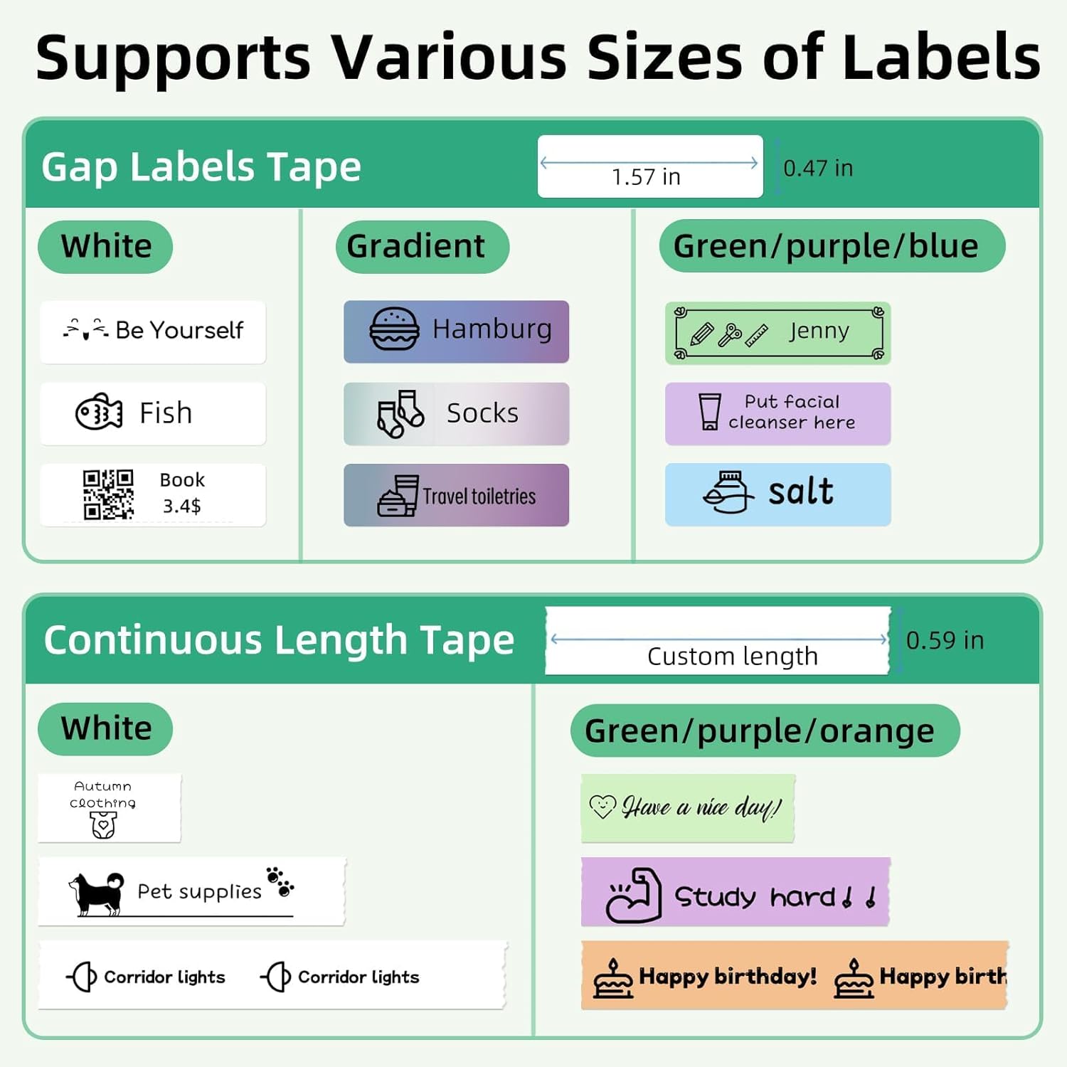 Thumbnail 3 de ORGSTA Label Maker Machine 2000 mAh Bluetooth