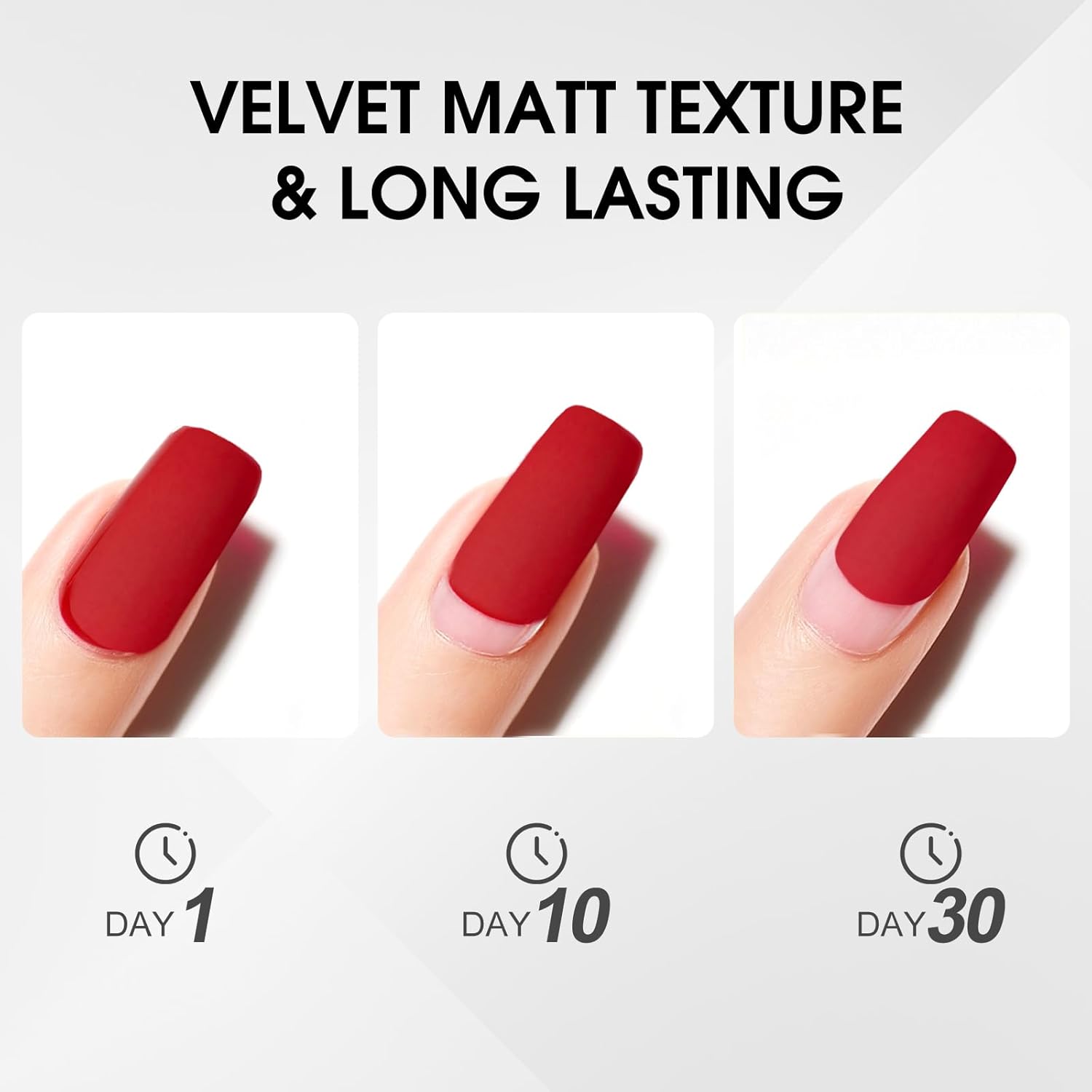 Detalle 2 de CANNI 2Pcs Matte Gel Top Coat and Base Coat Set – No Wipe Long Lasting Matte Finish for At-Home Manicures