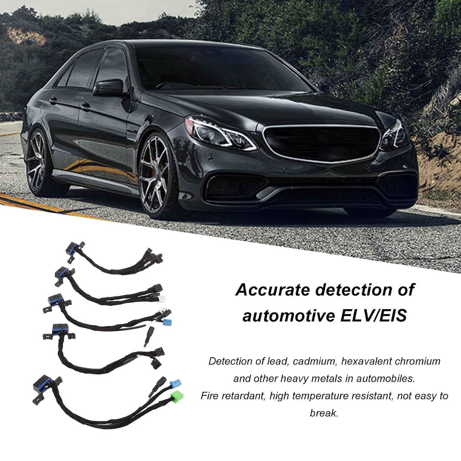Thumbnail 1 de EBTOOLS 5Pcs/Set EIS ELV Test Cables for Mercedes (W204/W212/W166/W164/W221) – OBD Diagnostic Heavy Metal Detection