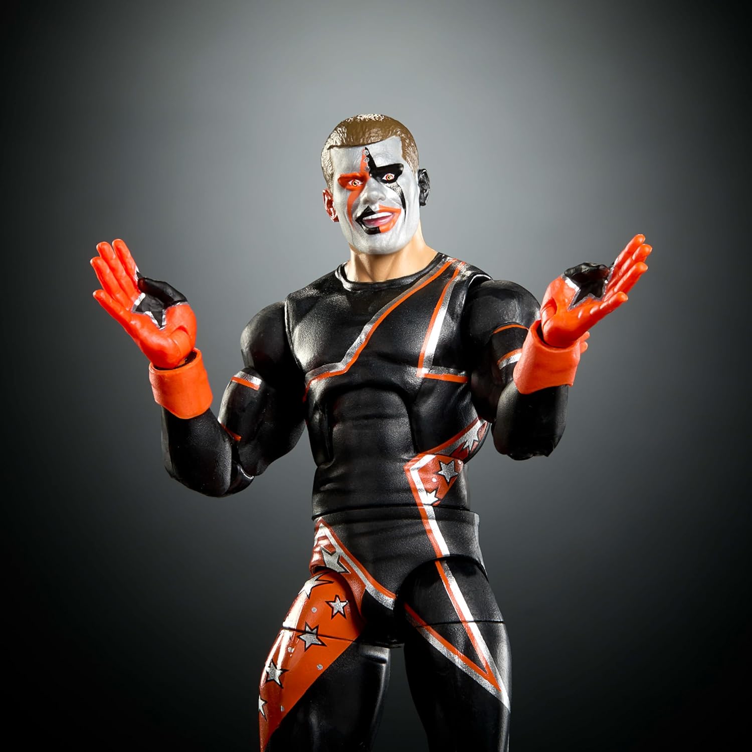 Detalle de Mattel WWE Elite Collection Stardust Premium Live Event – Action figure con accessori WrestleMania e pezzi per costruire Sam Roberts (8+) JHX76