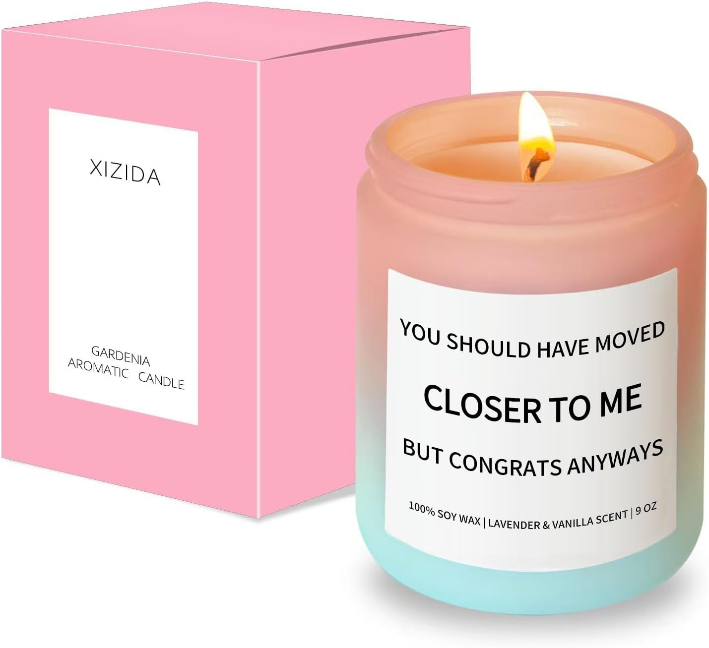 Thumbnail 1 de iTbxzzy New Home Gifts 9oz Lavender Scented Candle – housewarming & birthday gift idea