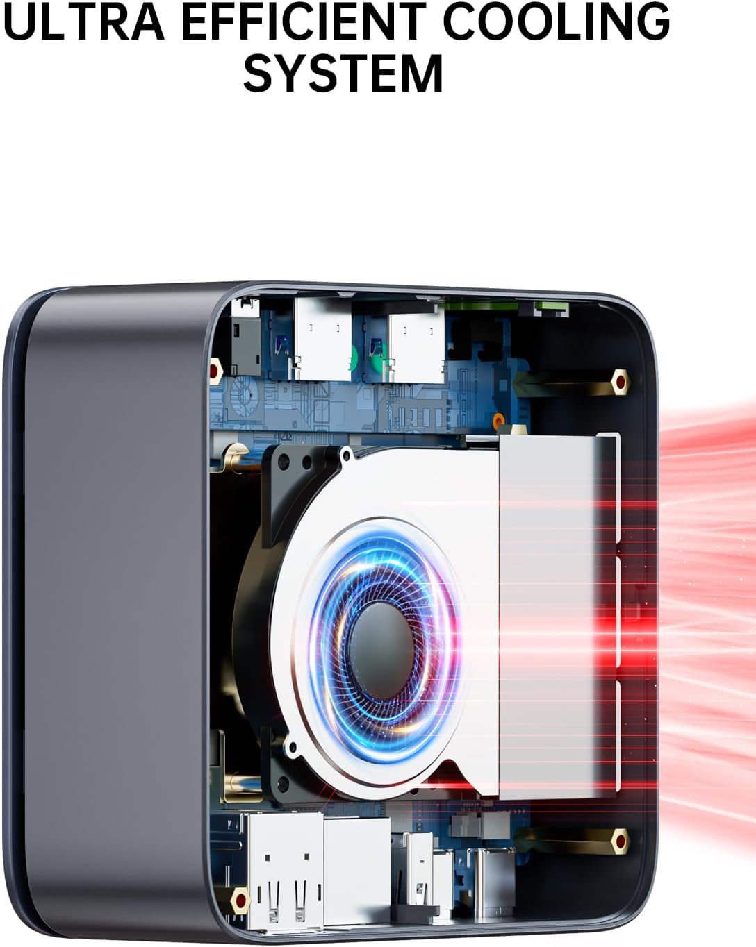 Thumbnail 6 de GMKtec Nucbox G10 Mini PC with Ryzen 5 3500U, 1TB SSD, 16GB RAM and Triple 4K Display Support