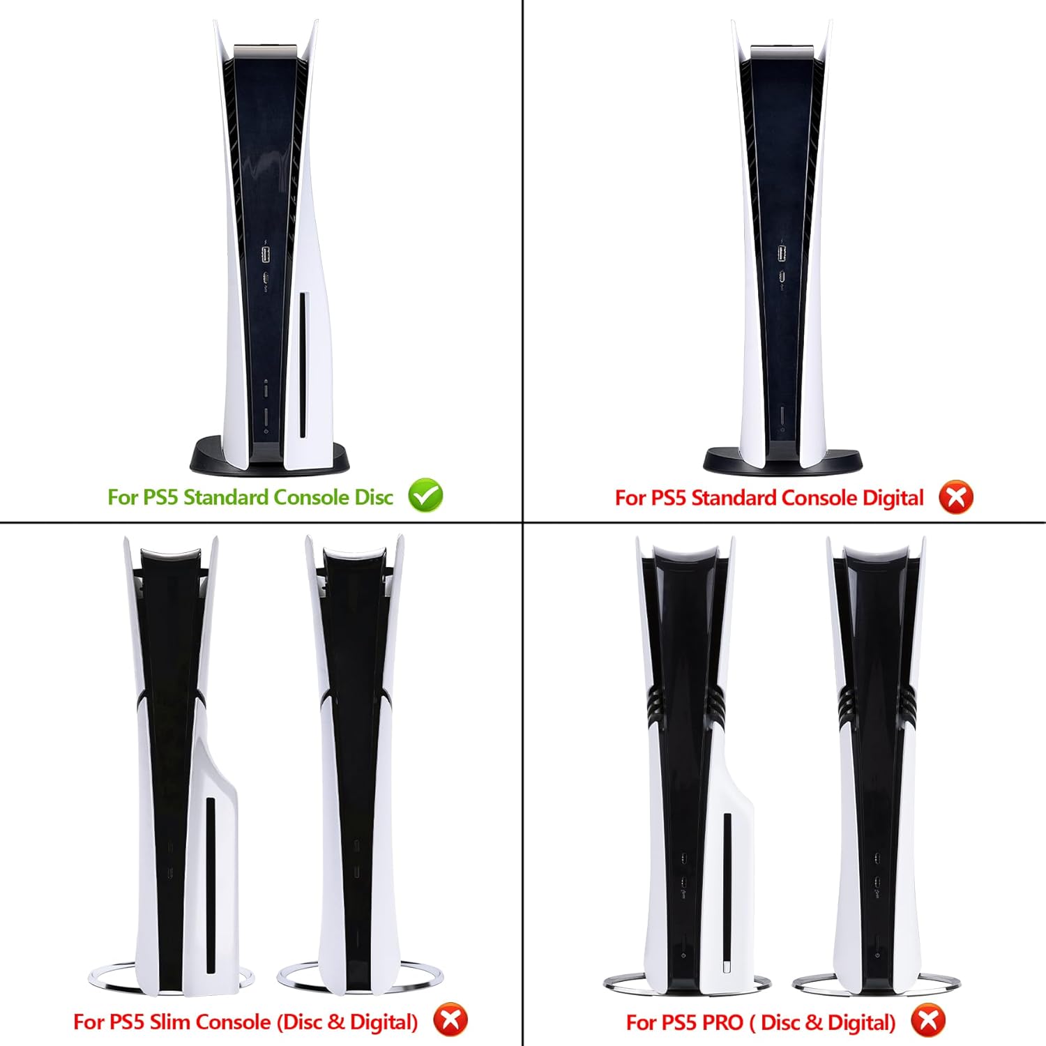 Thumbnail 1 de playvital Seamless White Marble Full Set Skin Decal for PS5 Disc Edition