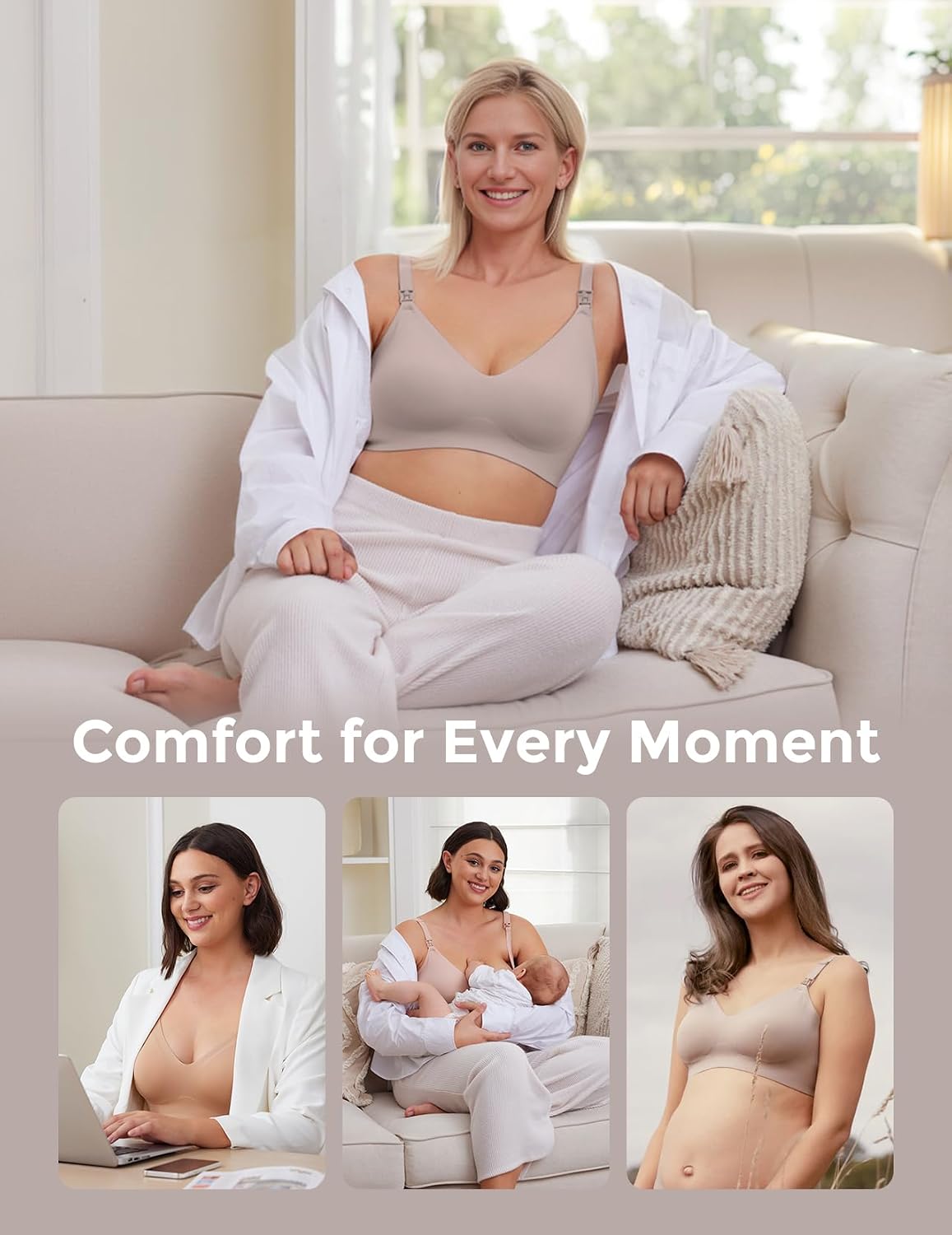 Detalle de Nursing bra keyword comfort support YN21