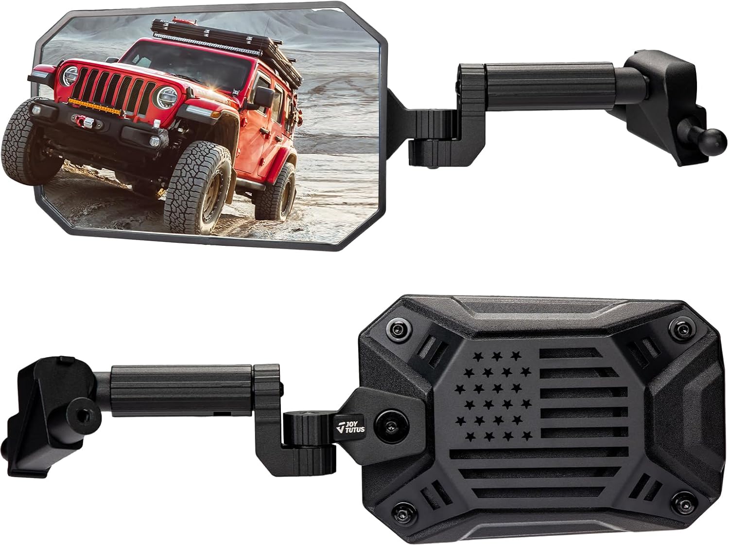 JOYTUTUS Mirrors Doors Off for 2018-2023 Wrangler