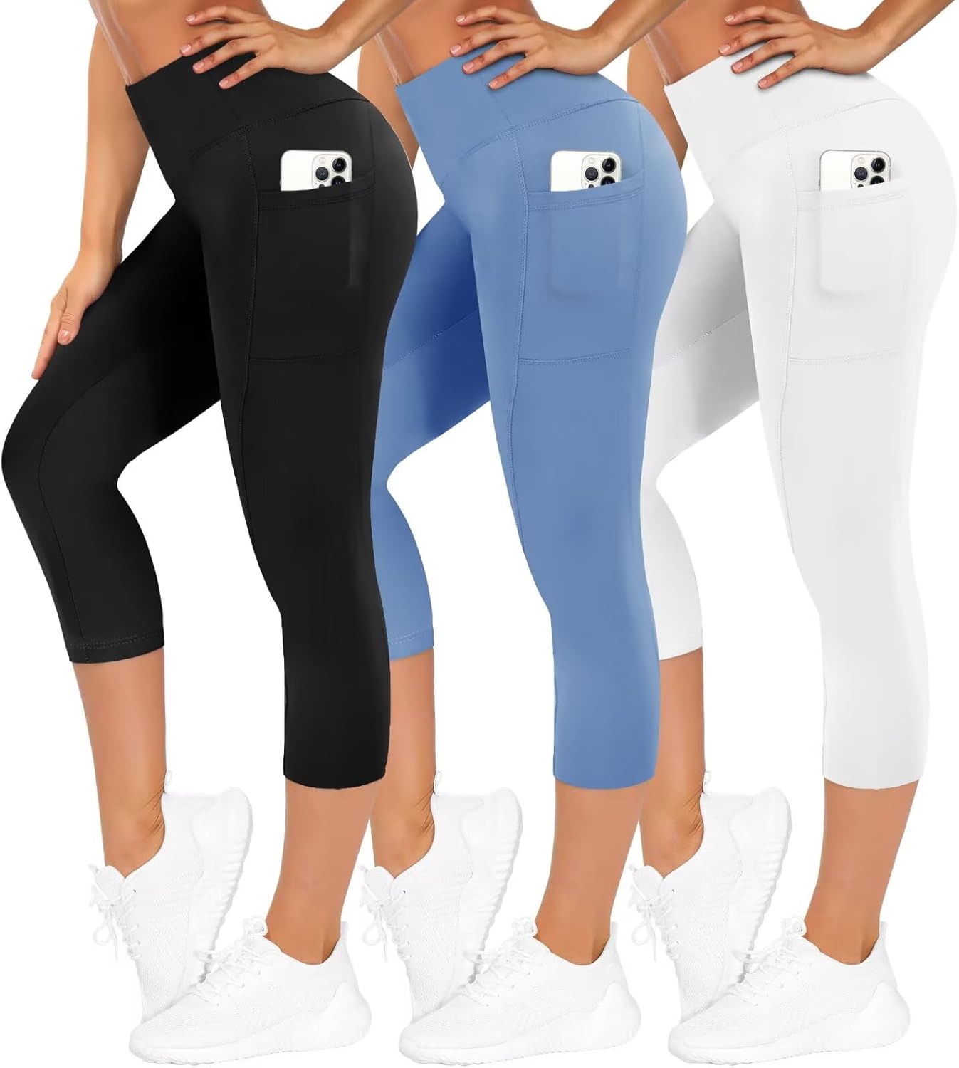 Thumbnail 6 de TNNZEET 3er Pack Leggings Damen 3/4
