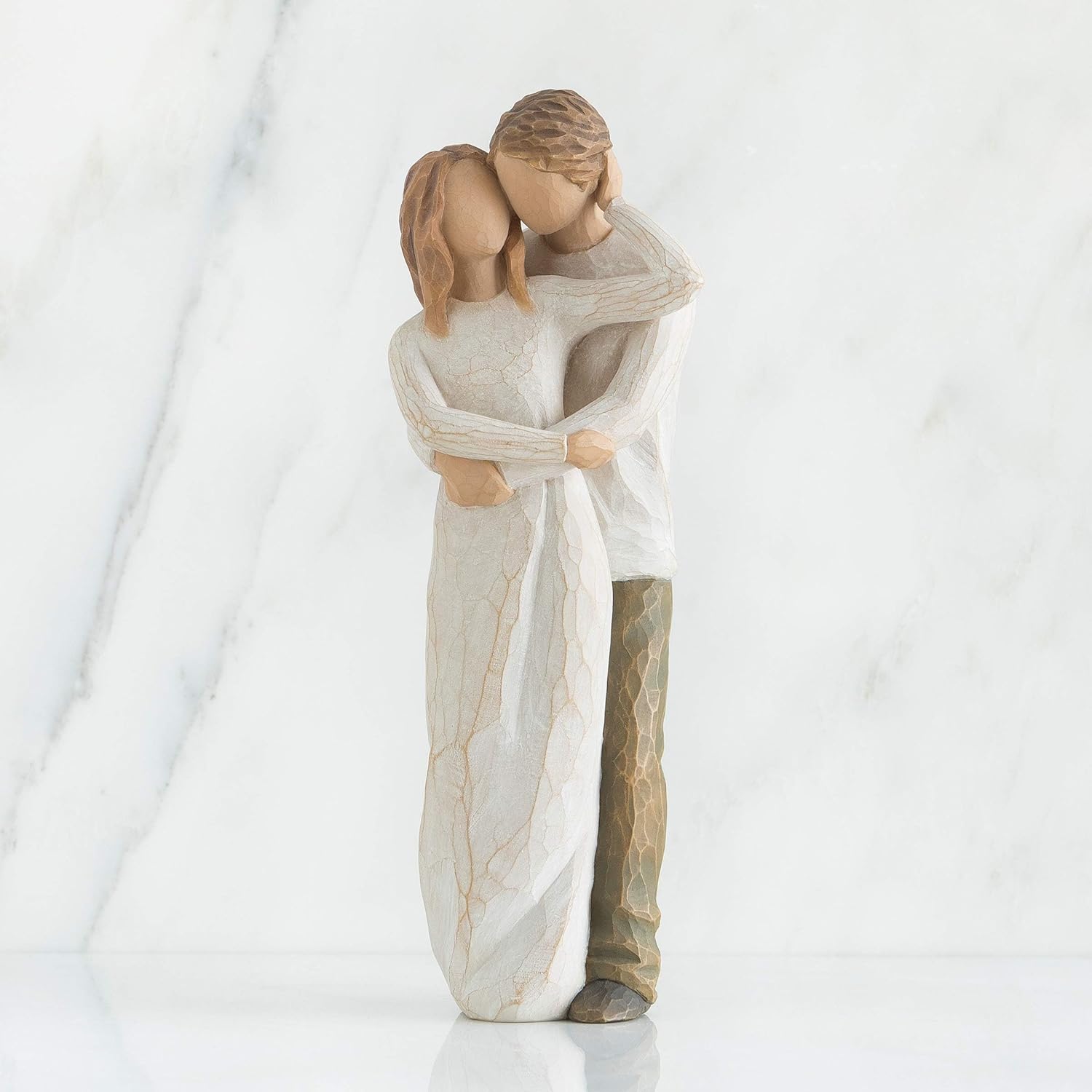 Thumbnail 1 de Willow Tree Figurina Insieme, Resina, Design di Susan Lordi – 23 cm