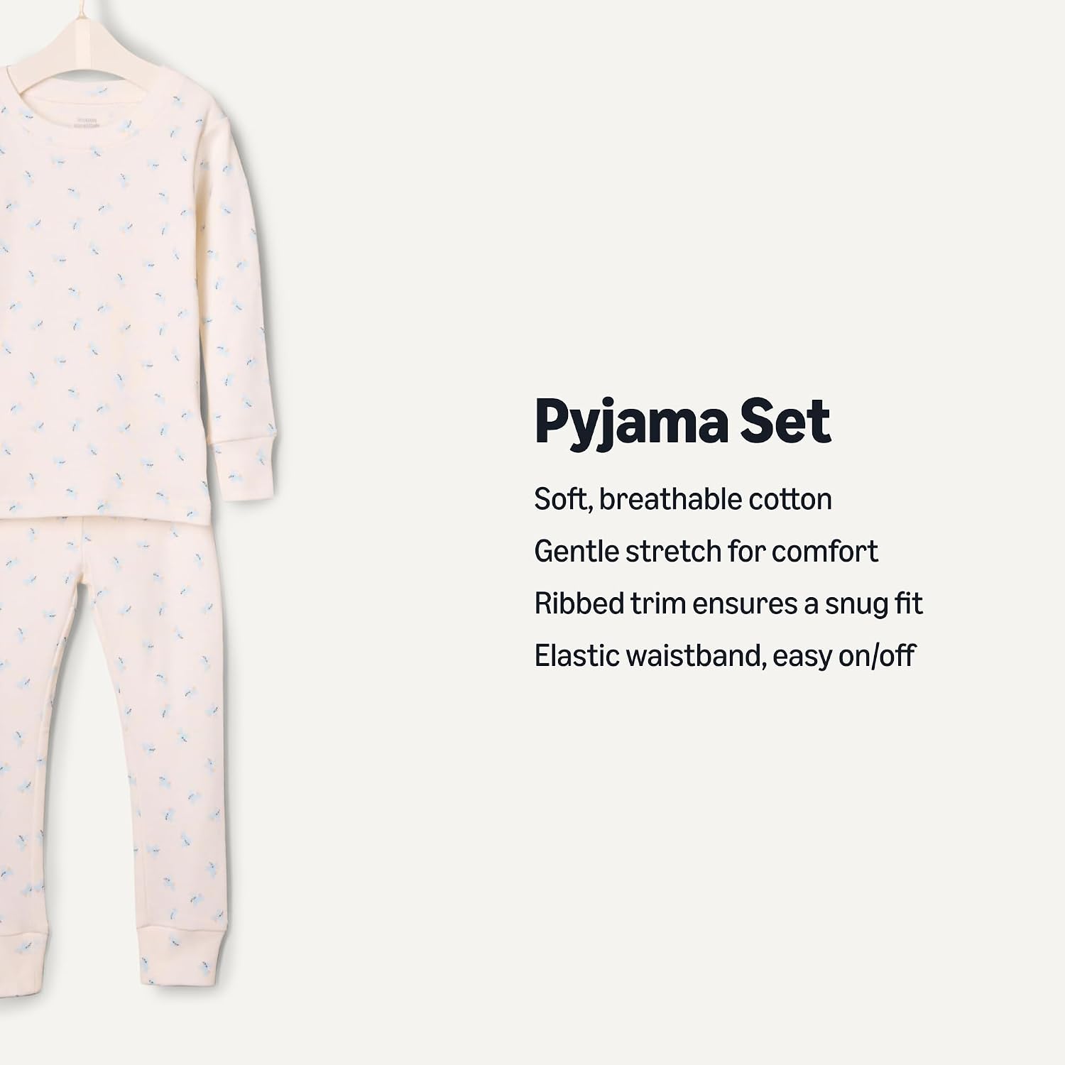 Detalle de Amazon Essentials x Sofia Grainge Unisex Babies, Toddlers and Kids' Snug-Fit Cotton Pyjamas, Pack of 2