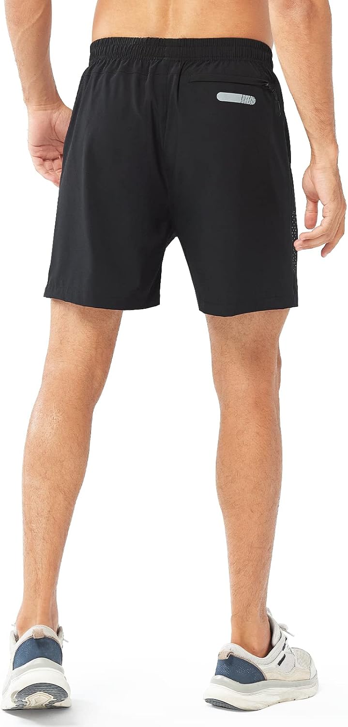Detalle de NORTHYARD Men's Athletic Shorts, 5", 7" or 9" Inseam, Quick-Dry Fabric