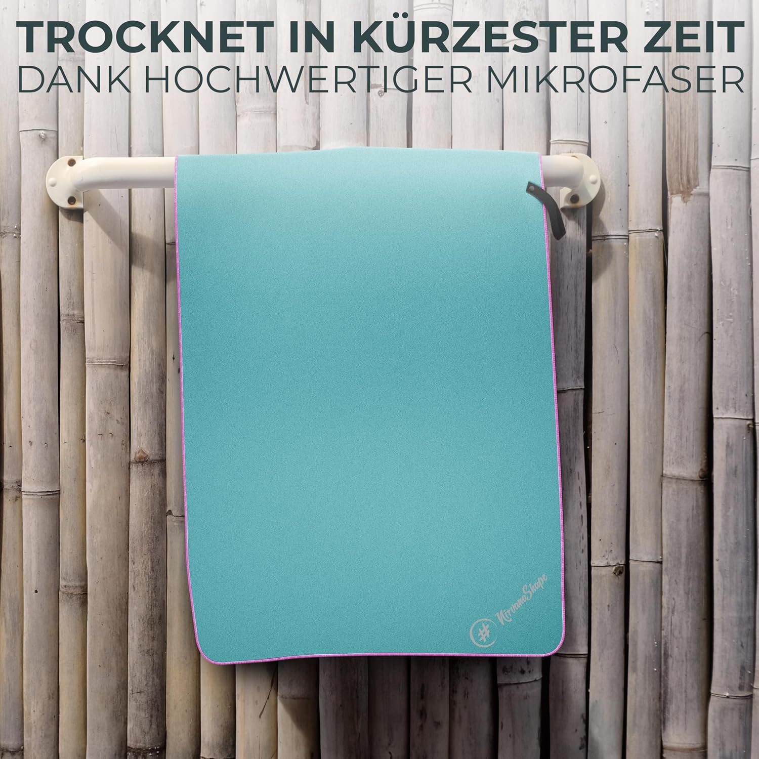 Thumbnail 2 de NirvanaShape Mikrofaser Handtuch – Reise- und Sporthandtuch (140 x 70 cm), schnelltrocknend