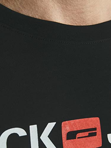 Thumbnail 8 de JACK & JONES Jjecorp Logo Tee Ss Crew Neck Noos – T‑Shirt Homme Slim Fit Noir (X‑Large)