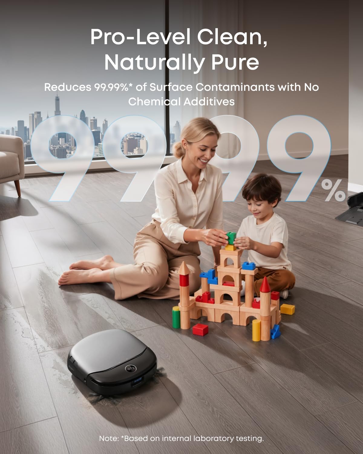 Detalle de eufy T2080 S1 Pro Robot Vacuum and Mop with HydroJet, 8,000 Pa Suction