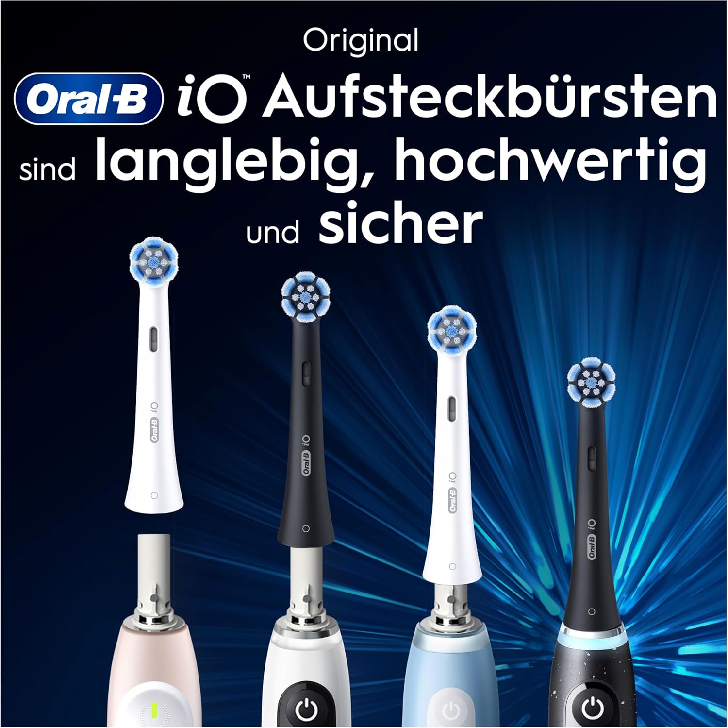 Thumbnail 6 de Oral-B iO Sanfte Reinigung Aufsteckbürsten 10 Stück