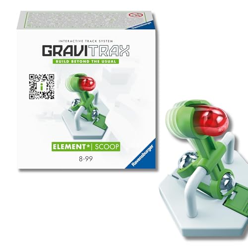 Detalle de Ravensburger Gravitrax Scoop — circuito de 6 piezas para niños