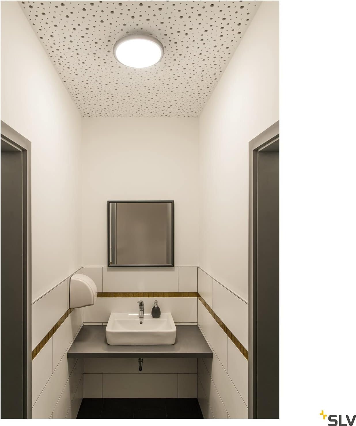 Thumbnail 6 de SLV Plafonnier AINOS: éclairage extérieur IP44 22W – 1430 lm, anthracite