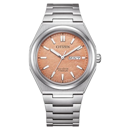Detalle de Citizen AW0130-85ZE : Montre-bracelet masculine en Super Titanium avec verre saphir