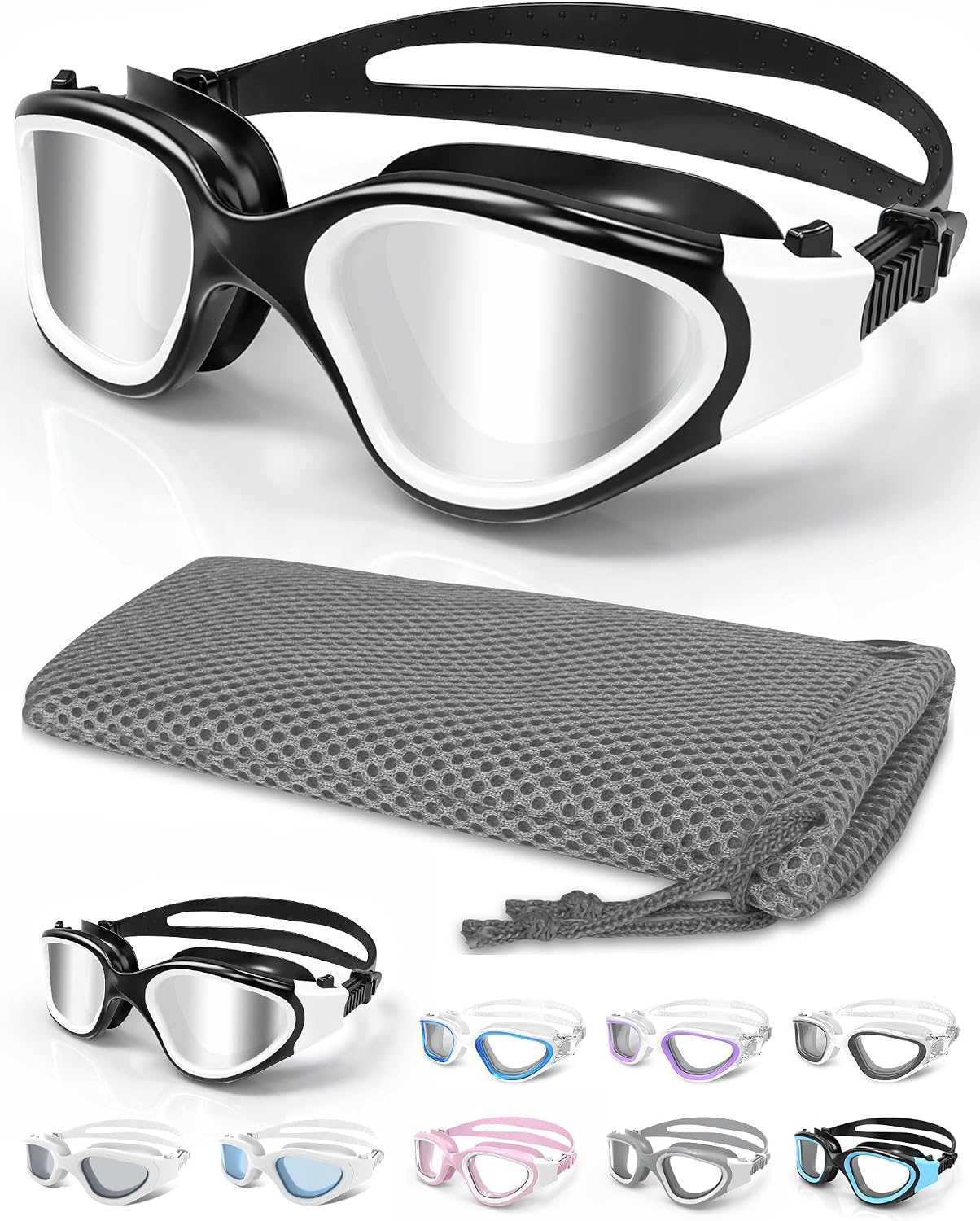 Thumbnail 6 de Winline Swimming Goggles Clear Vision: Anti-Fog, Anti-UV, Leak-Proof Comfort for All