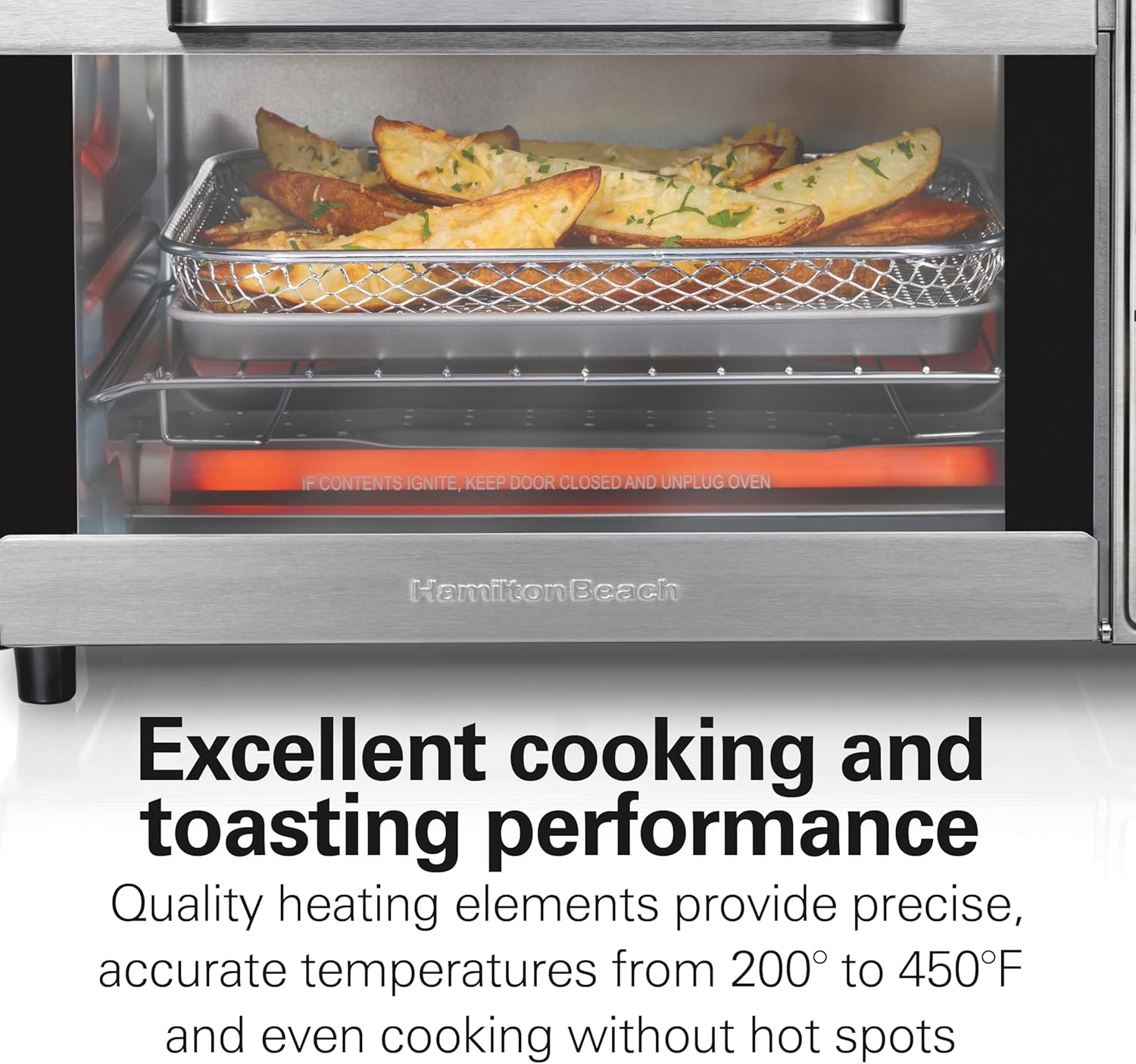 Thumbnail 5 de Hamilton Beach 4-Slice Air Fryer Oven