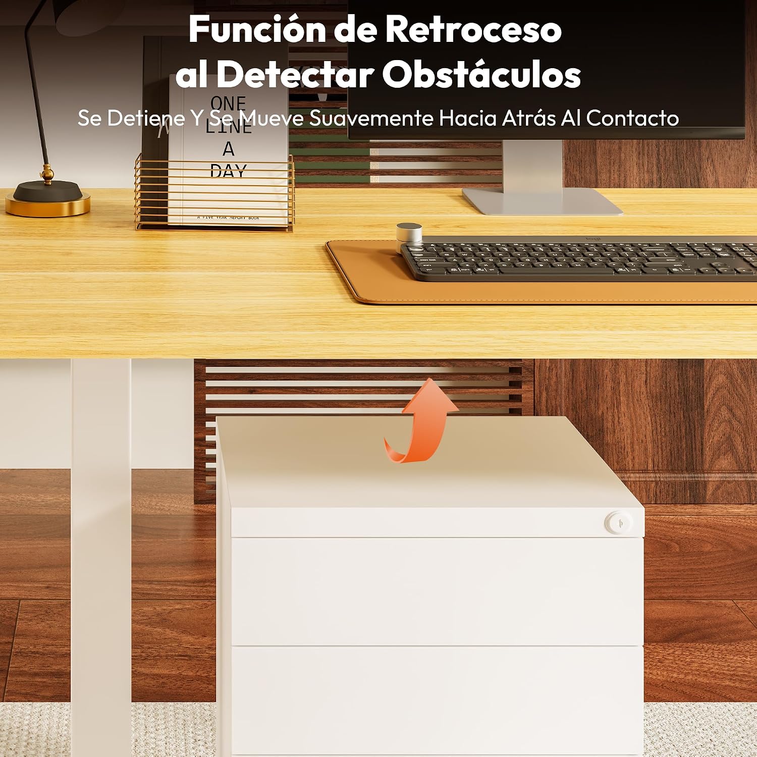 Thumbnail 5 de SANODESK 180 x 80 cm Escritorio elevable eléctrico