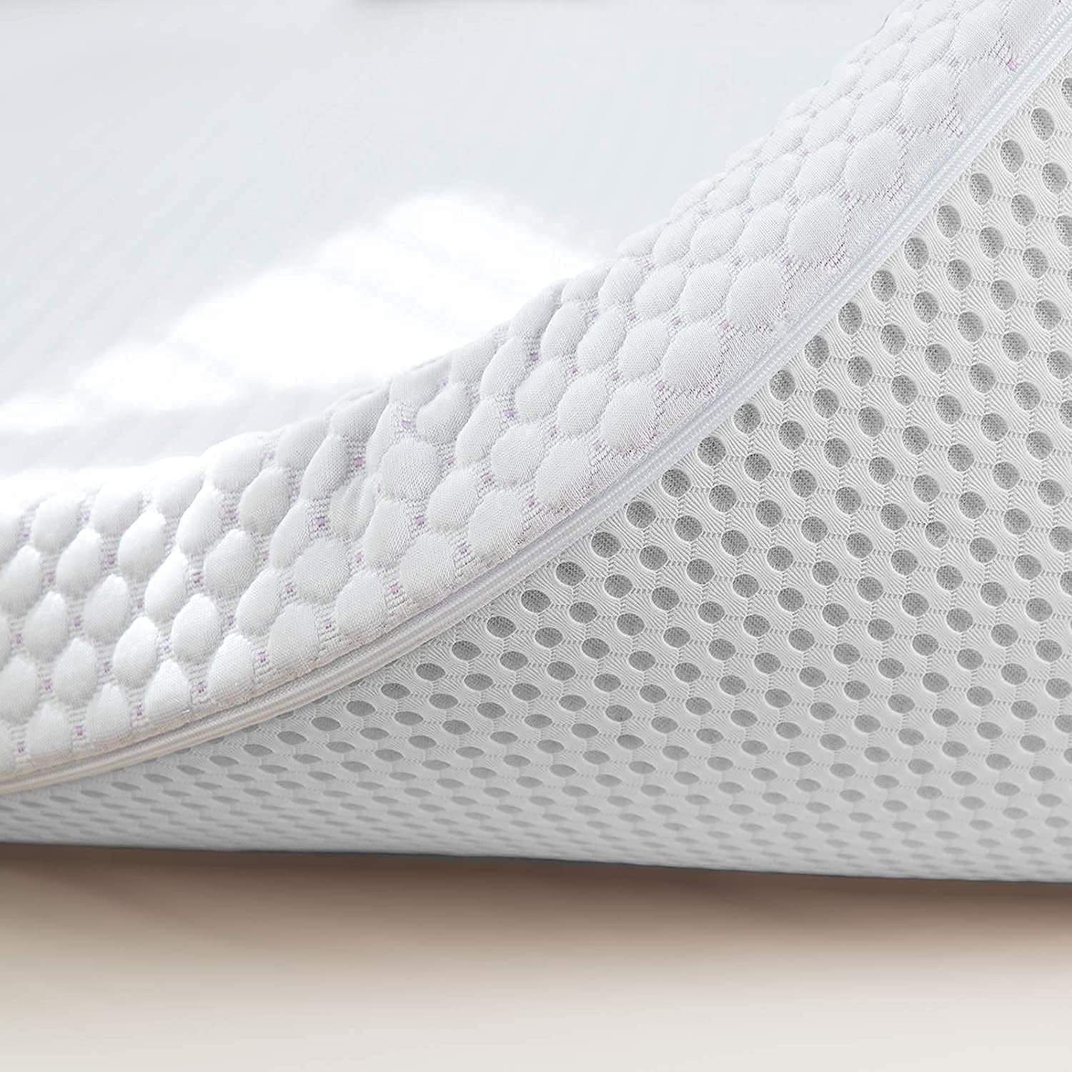 Thumbnail 6 de Copri-materasso in memory foam Nucleo 100% viscoelastico 135x200 (spessore 8) con trattamento Sanitized