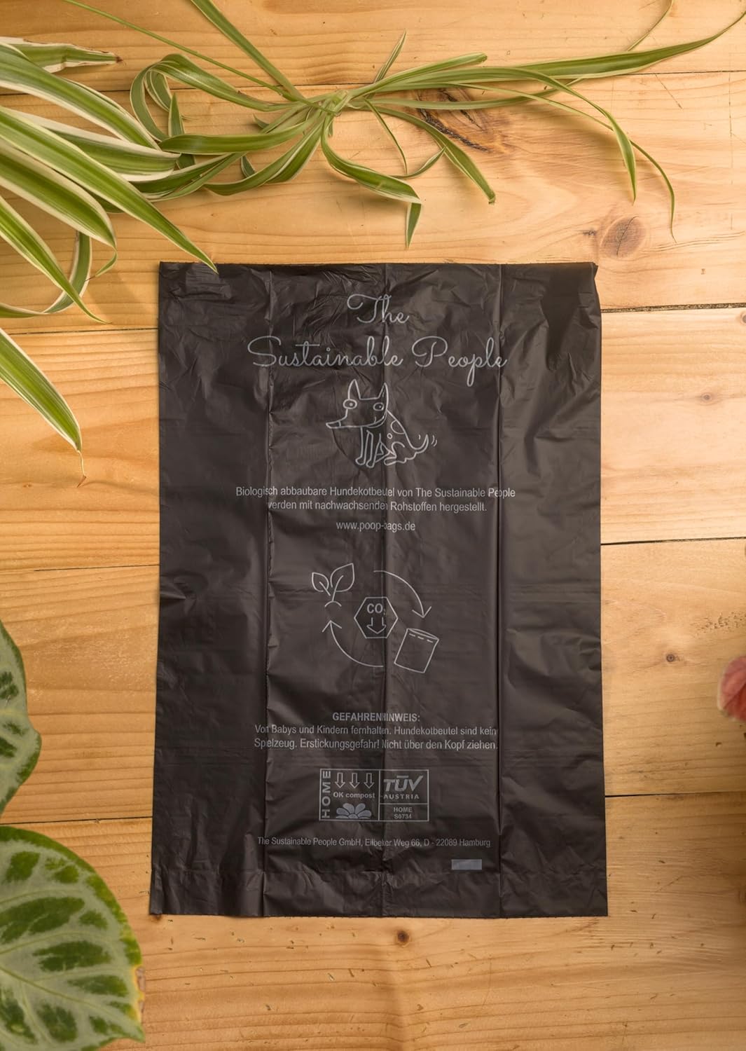 Thumbnail 6 de TSP Bio-abbaubare Hundekotbeutel – OK compost HOME zertifiziert, extra dick und groß (18 µm, 23 × 33 cm) – 18 Rollen
