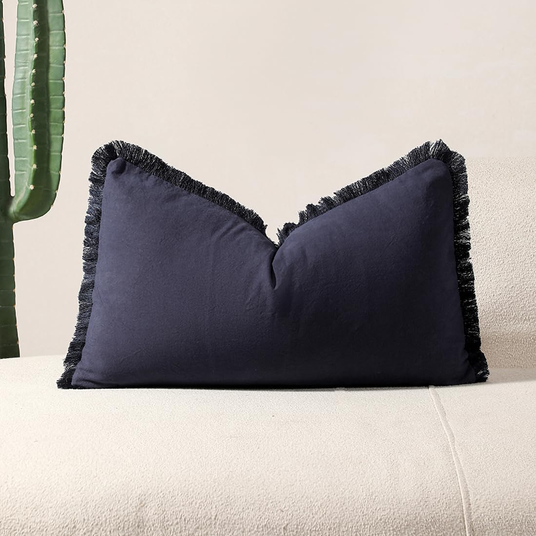 Thumbnail 4 de Tennove Cushion Covers 30x50cm Navy