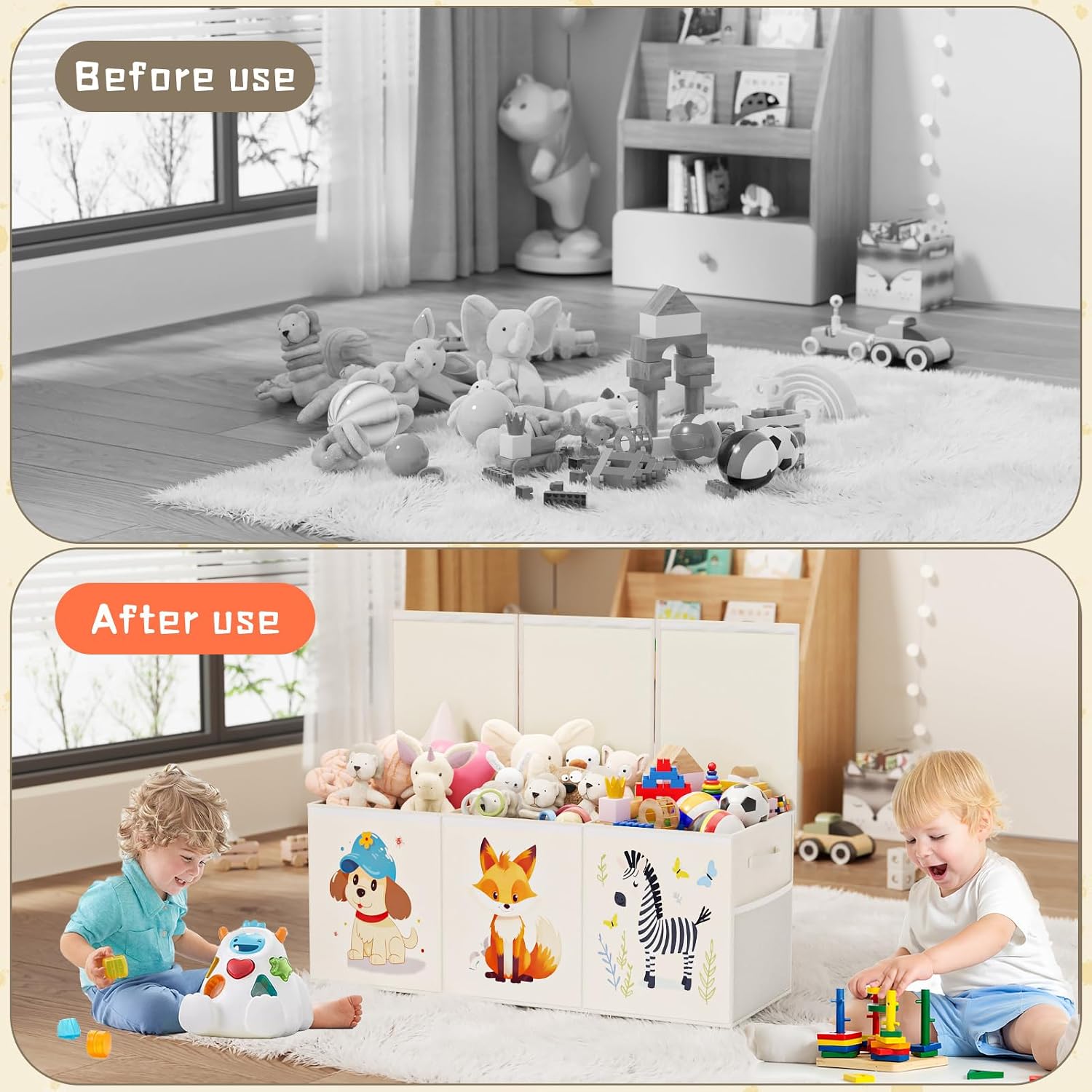 Thumbnail 3 de Restorgan Extra Large Toy Box Storage