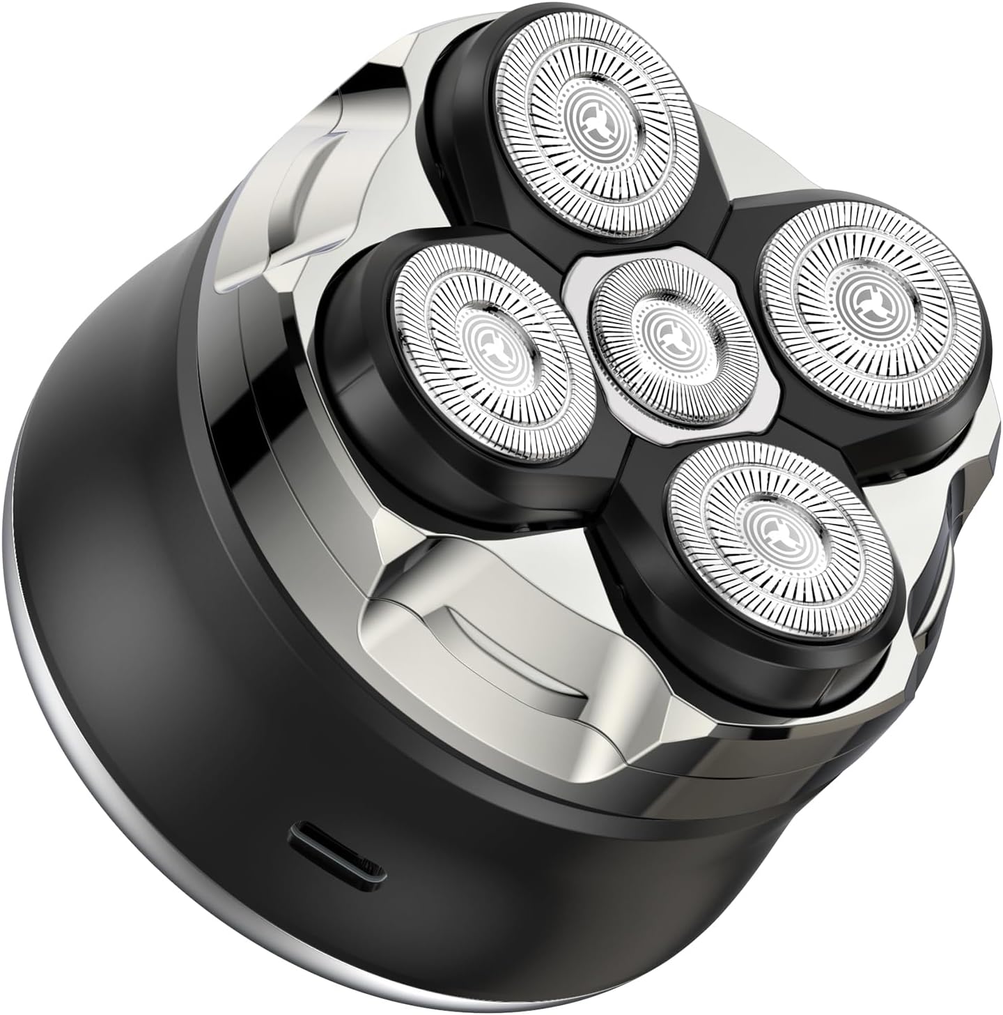 Detalle de ETROBOT Rasoio Testa Calva 5D USB Wet & Dry