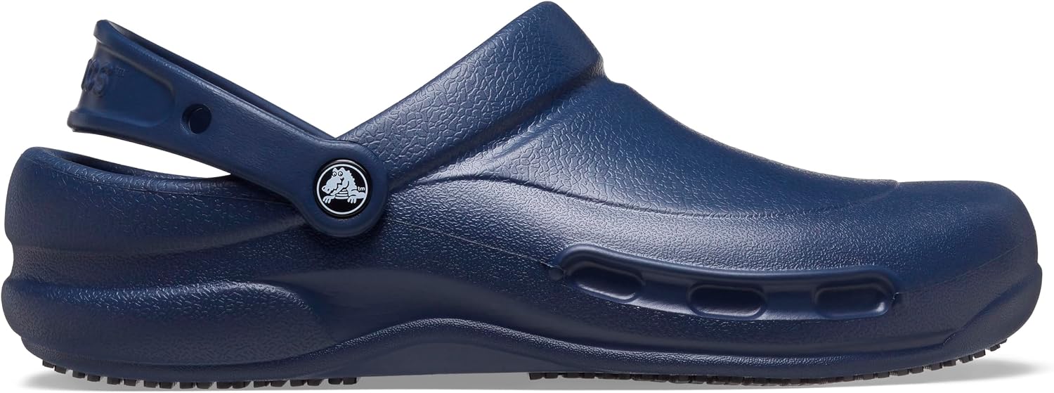 Thumbnail 5 de Crocs Unisex Bistro Clogs, Navy (UK 5/6) – Practical Footwear for Service Environments