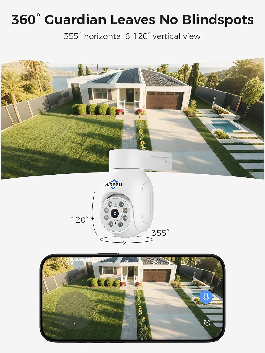 Thumbnail 5 de Hiseeu 3K 5MP Wireless CCTV System 1TB