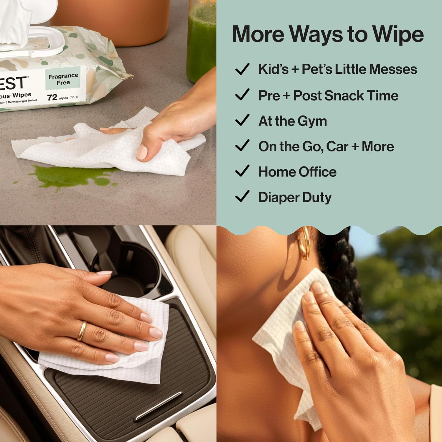 Detalle de Baby Wipes for Sensitive Skin 576 Count