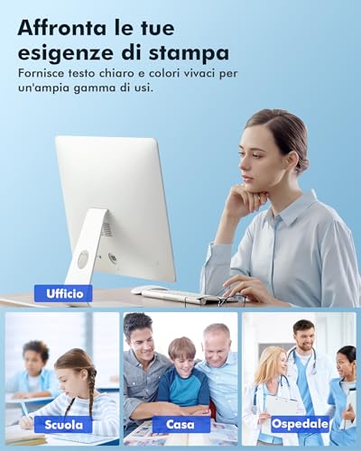Detalle de Heroil 62XL Nero e Colore – Cartucce d'inchiostro HP 62XL compatibili (2-Pack) per Envy e OfficeJet