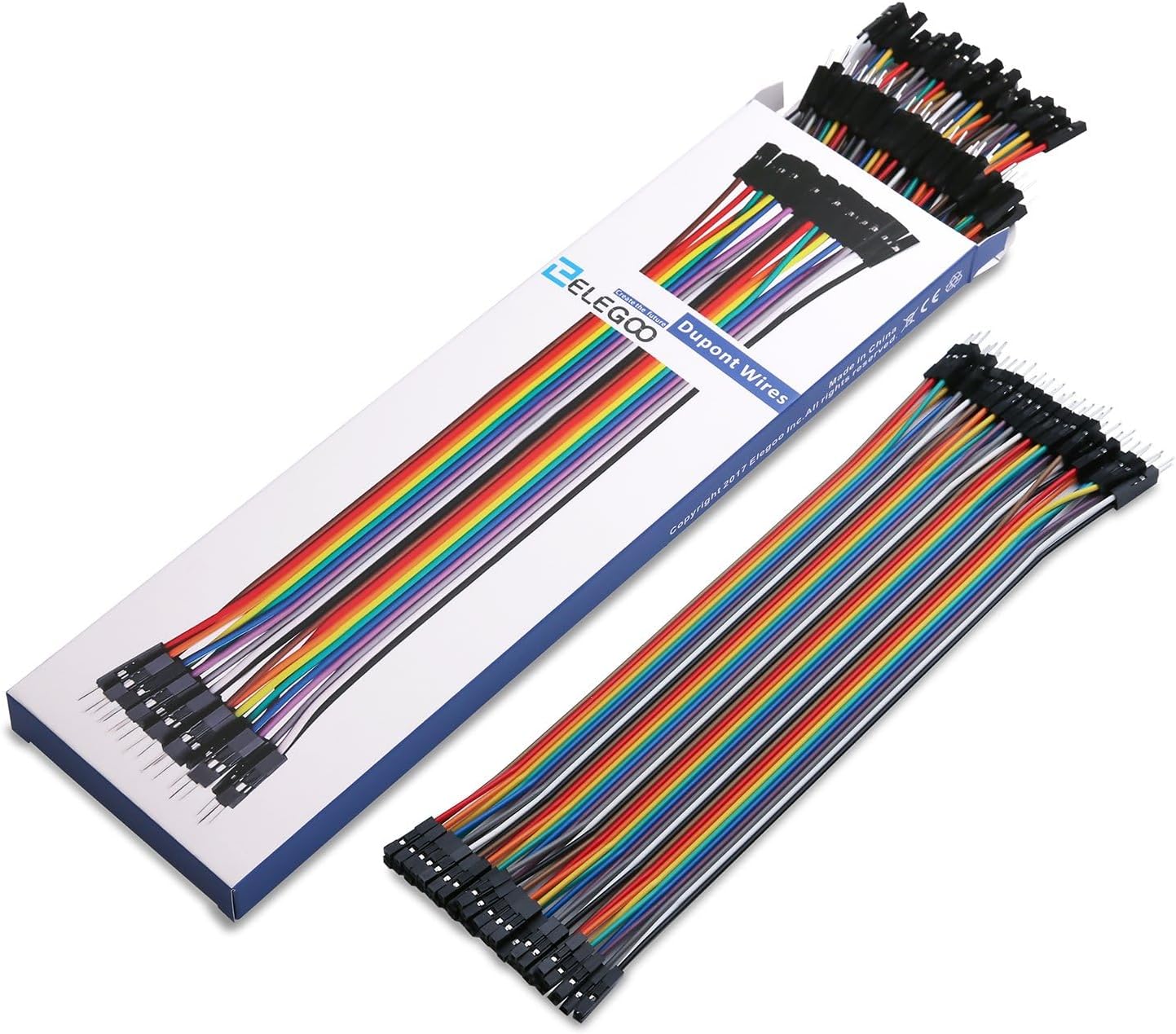 Thumbnail 4 de ELEGOO 120pcs Dupont jumper wires 20cm