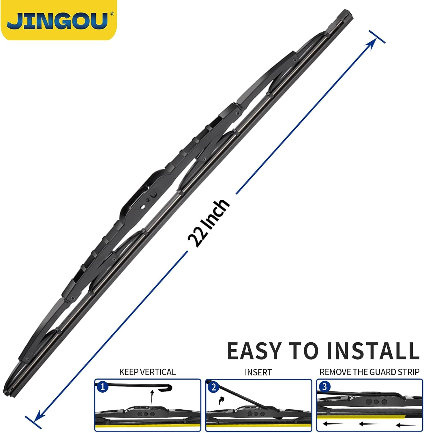 Thumbnail 5 de JINGOU 22" Wiper Blades