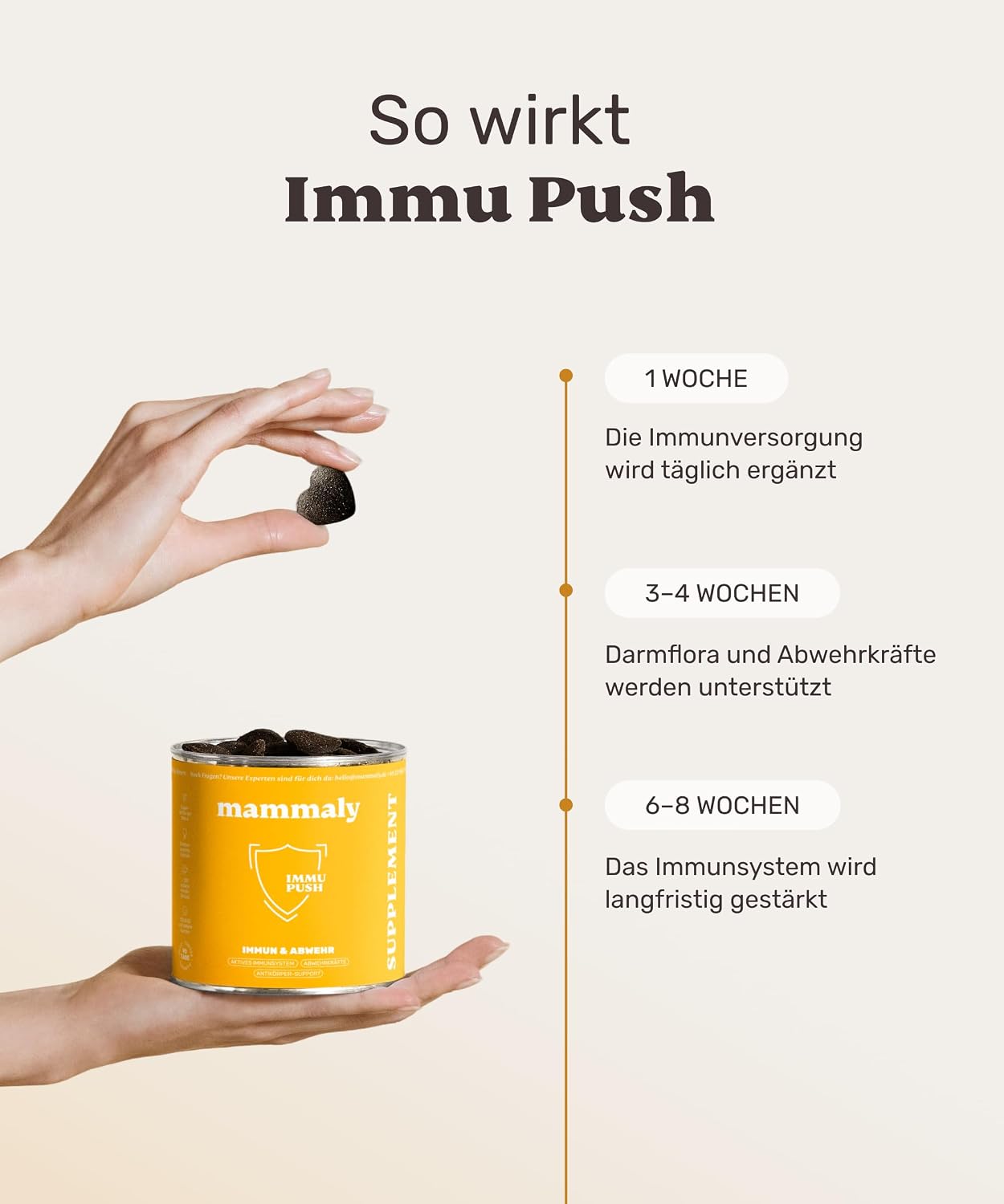 Thumbnail 4 de mammaly Immu Push 350 g Immunsystem-Leckerli đ