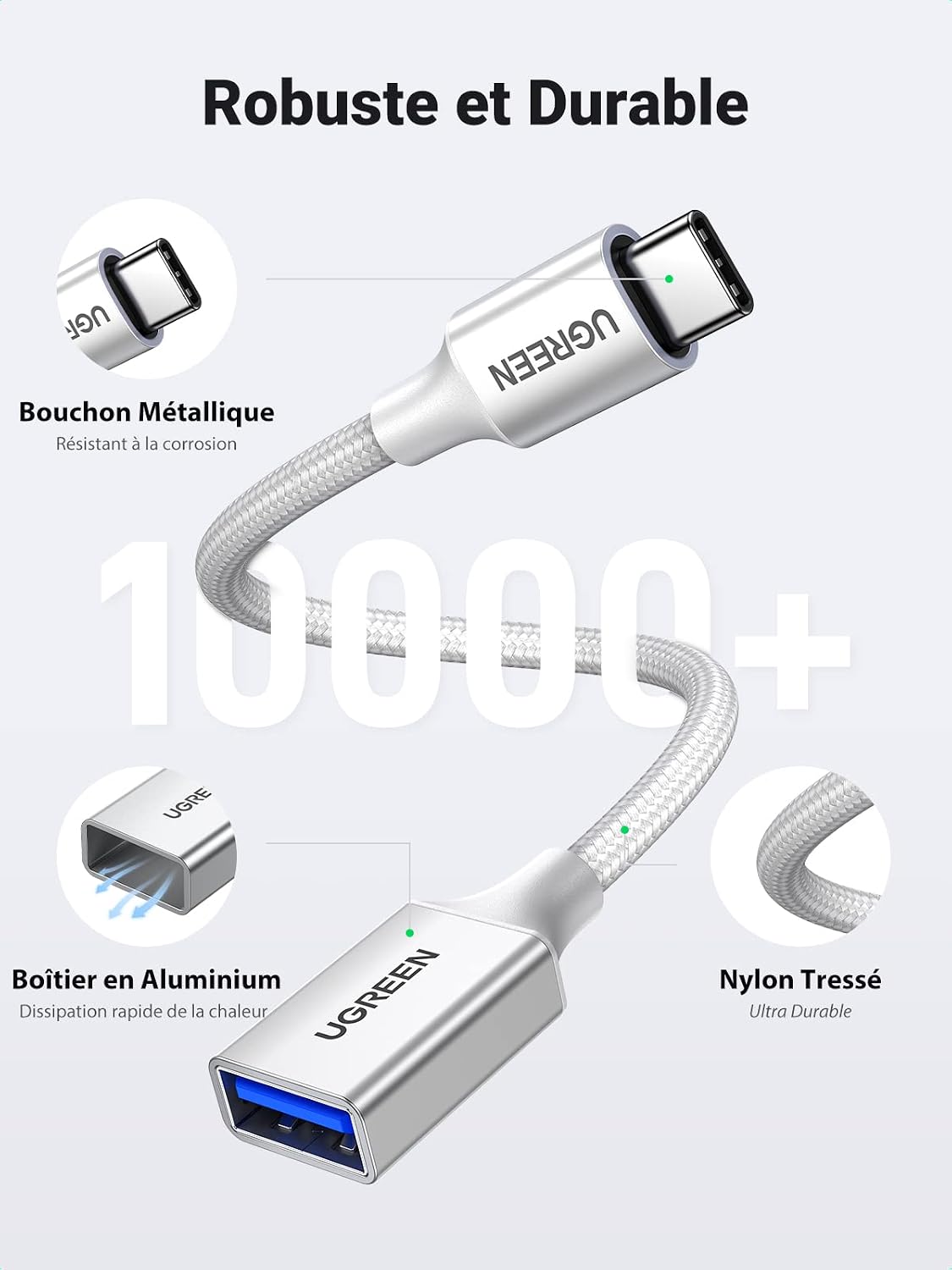 Thumbnail 5 de UGREEN Adaptateur USB C vers USB A 3.0 5Gbps OTG