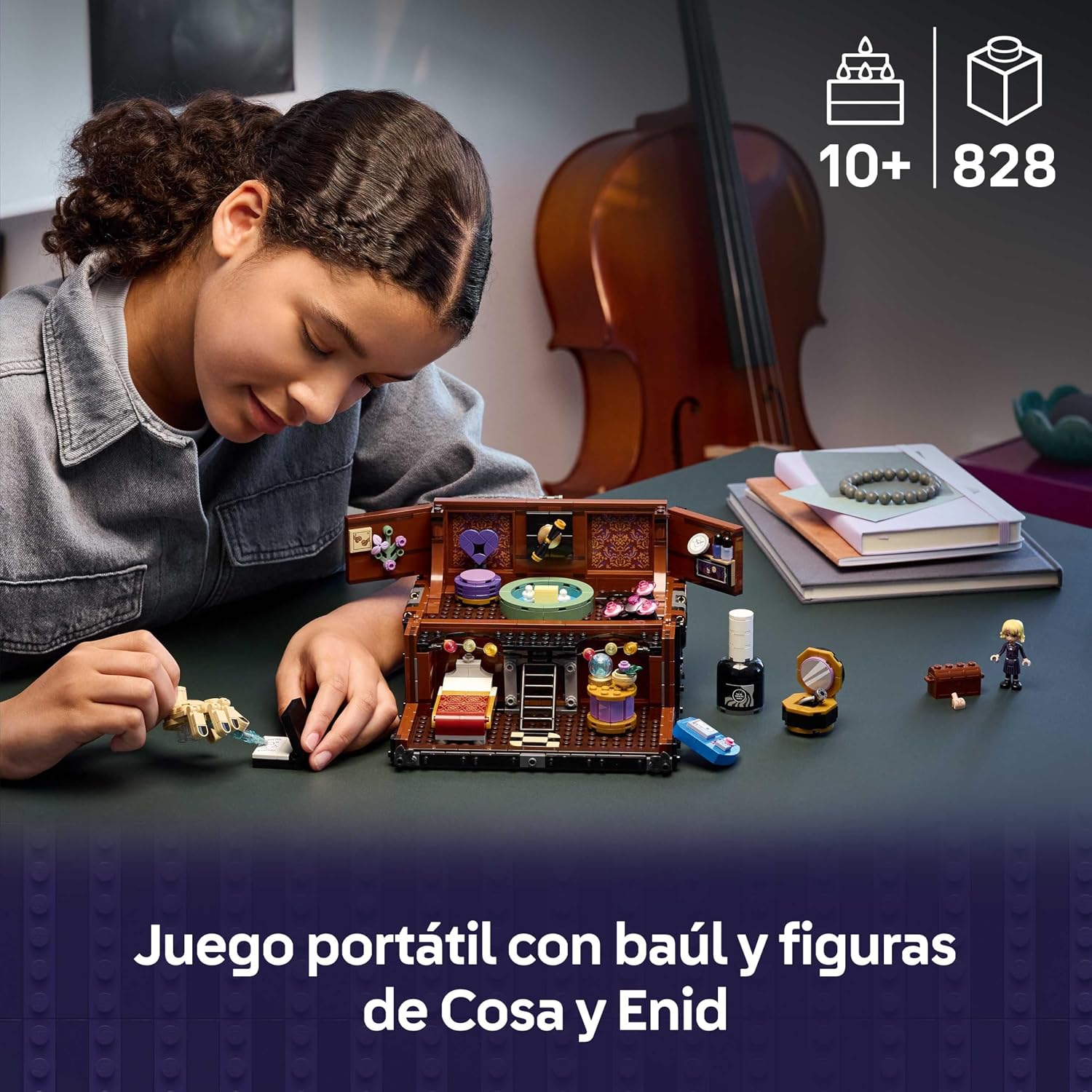 Detalle 2 de LEGO Miércoles Apartamento de Cosa 76785