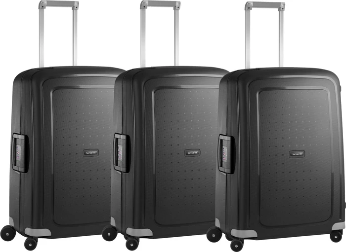 Thumbnail 6 de Samsonite S'Cure Spinner 69 cm Black Triple Kofferset