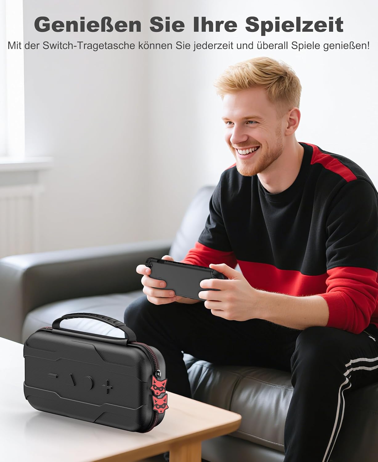 Thumbnail 6 de HELLCOOL Tasche für Nintendo Switch 2 – Aufbewahrung für 10 Spiele und Zubehör