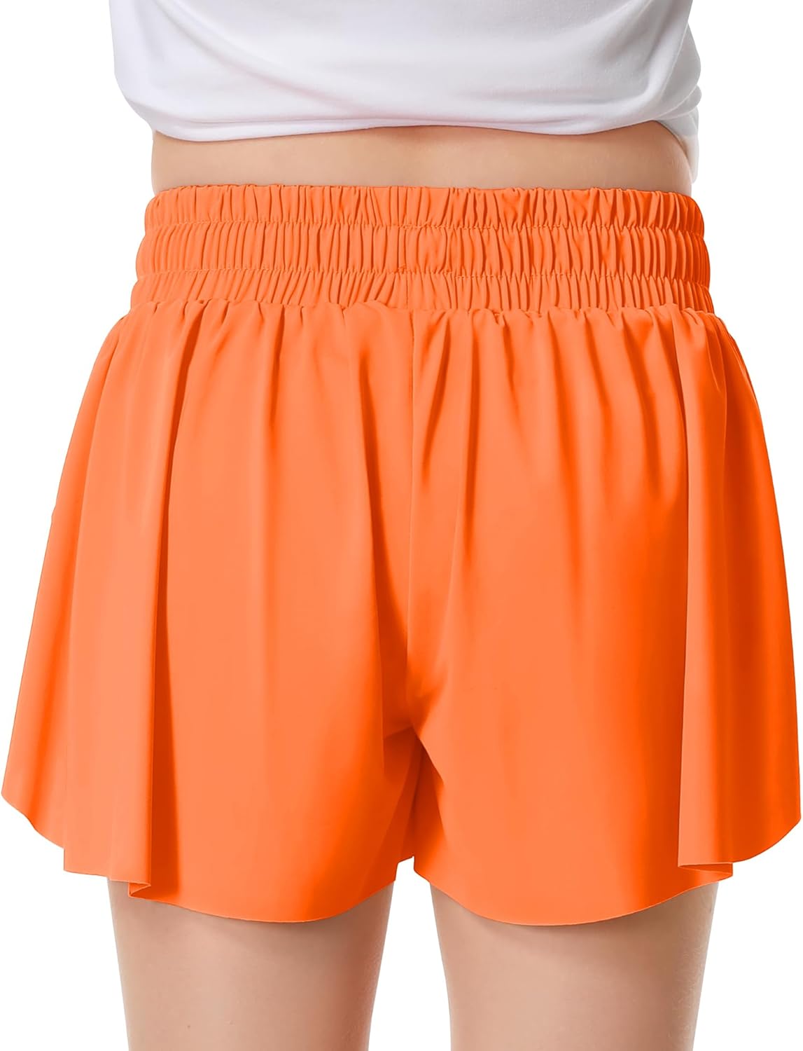 Thumbnail 1 de Girls Flowy Shorts Butterfly 2-in-1 Athletic Shorts with Pocket